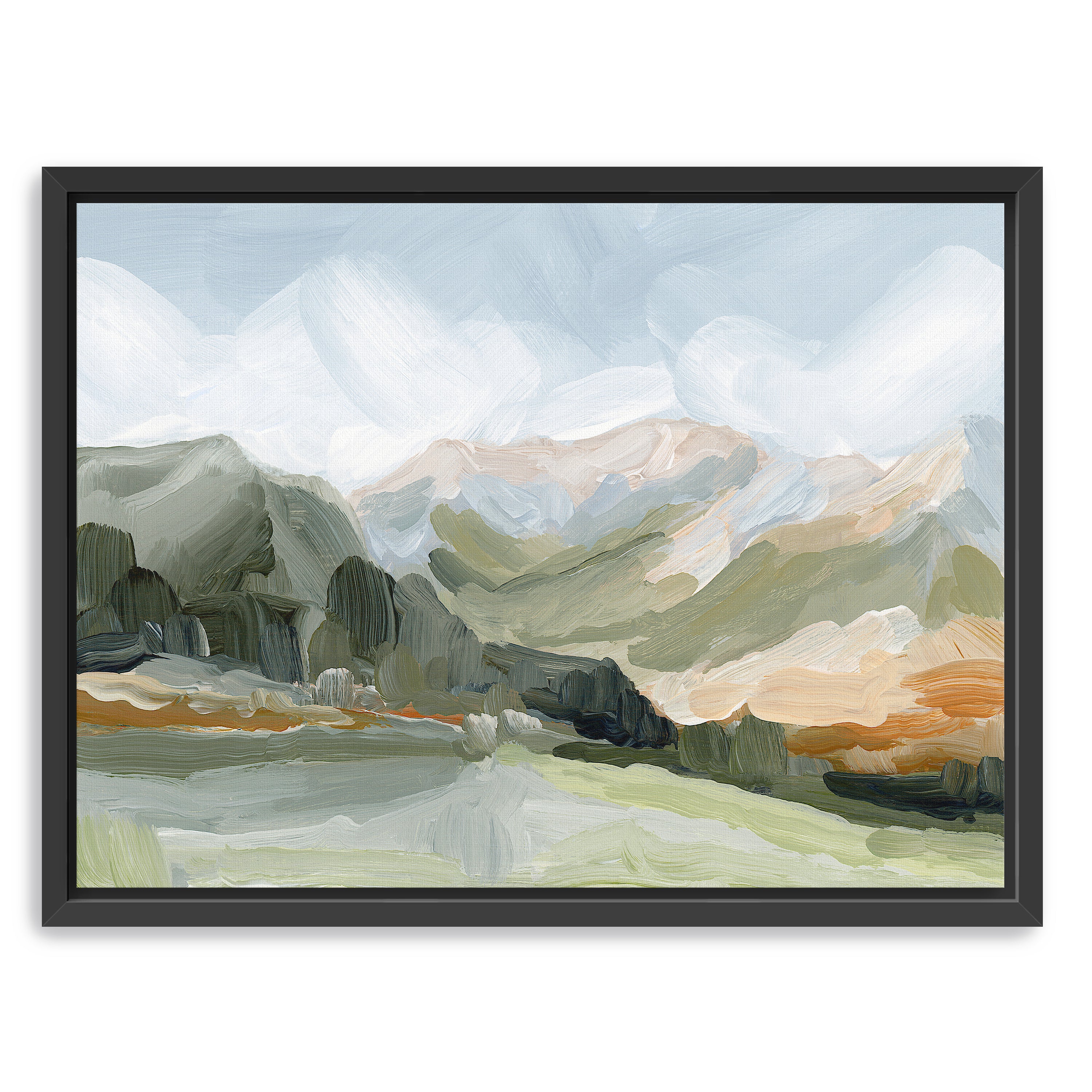 Autumn Dance Canvas Giclee