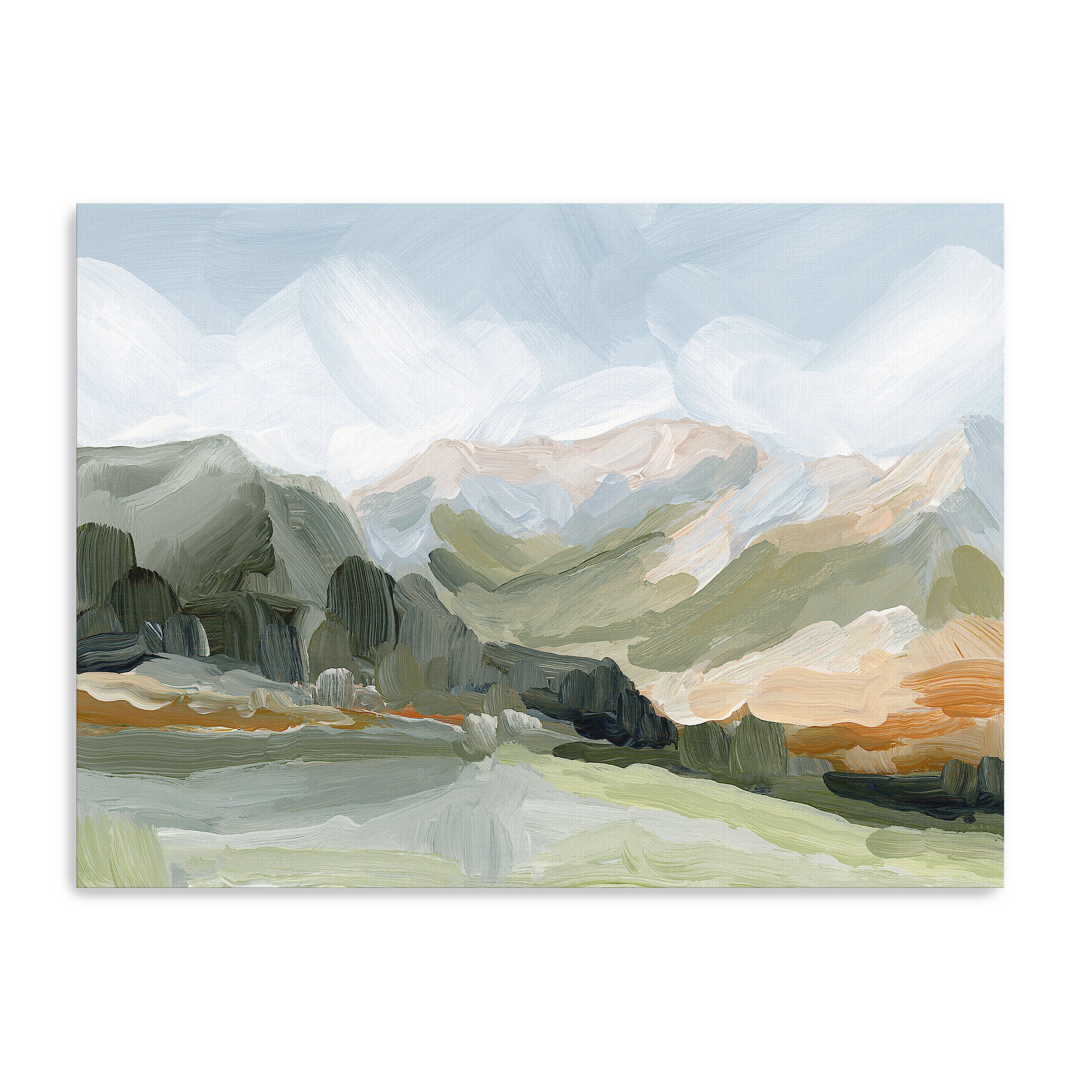 Autumn Dance Canvas Giclee