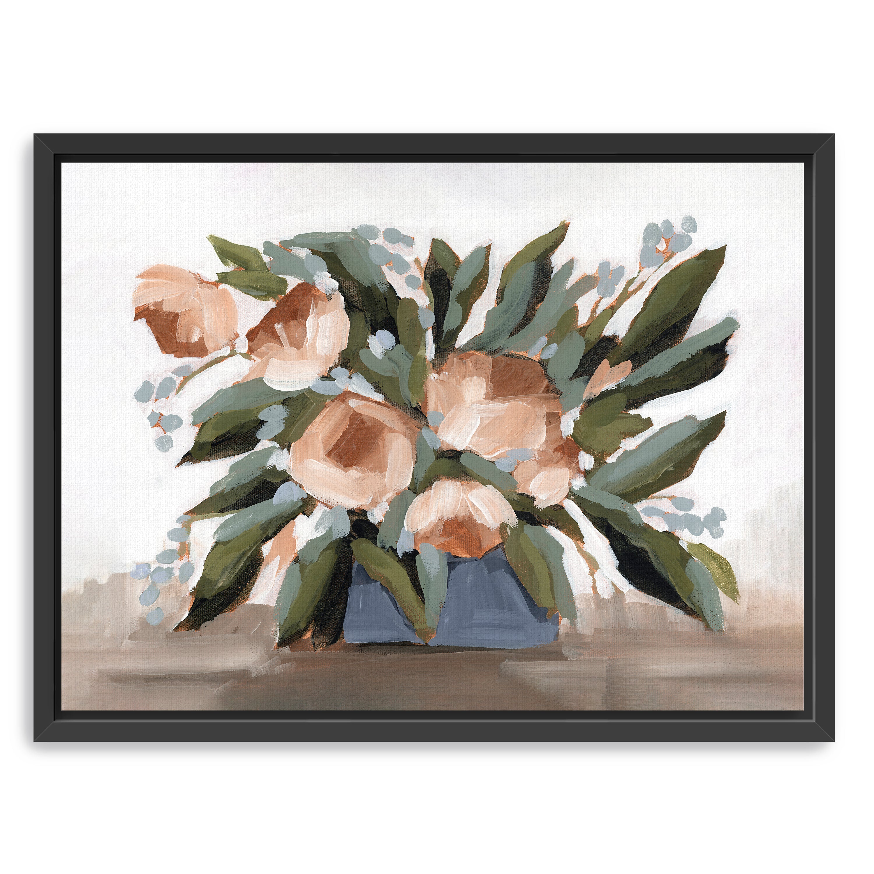 Flowers for the Table II Canvas Giclee