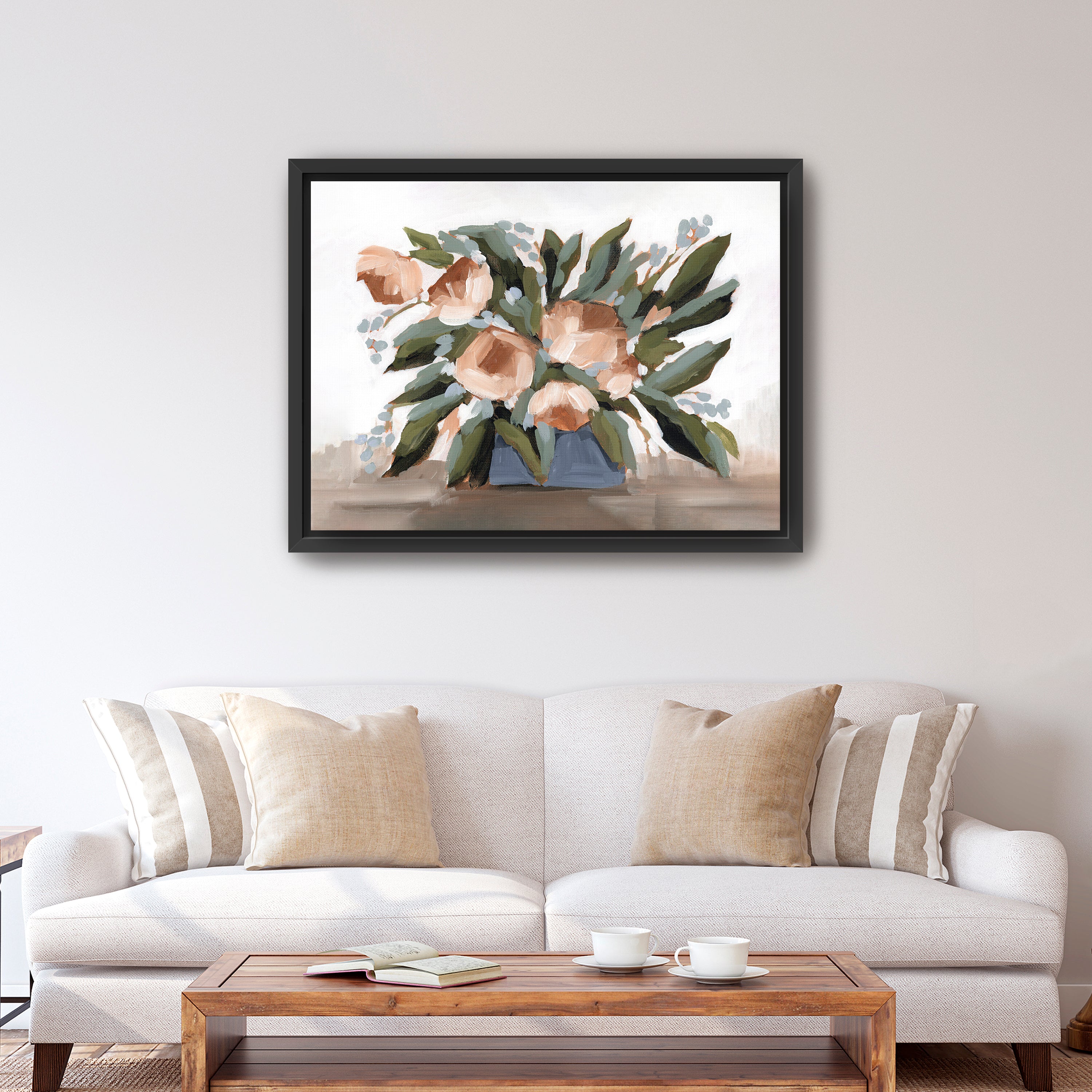 Flowers for the Table II Canvas Giclee