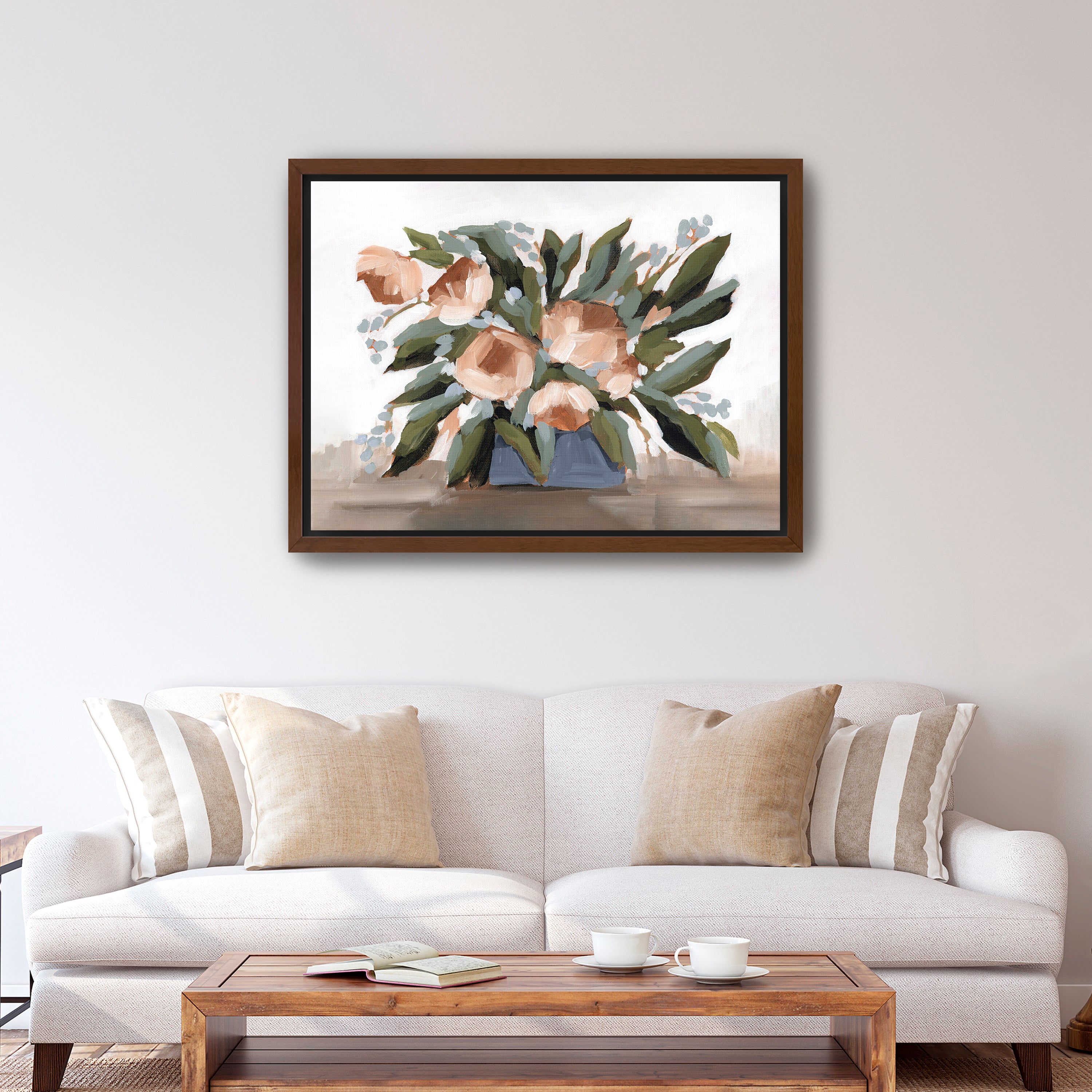 Flowers for the Table II Canvas Giclee