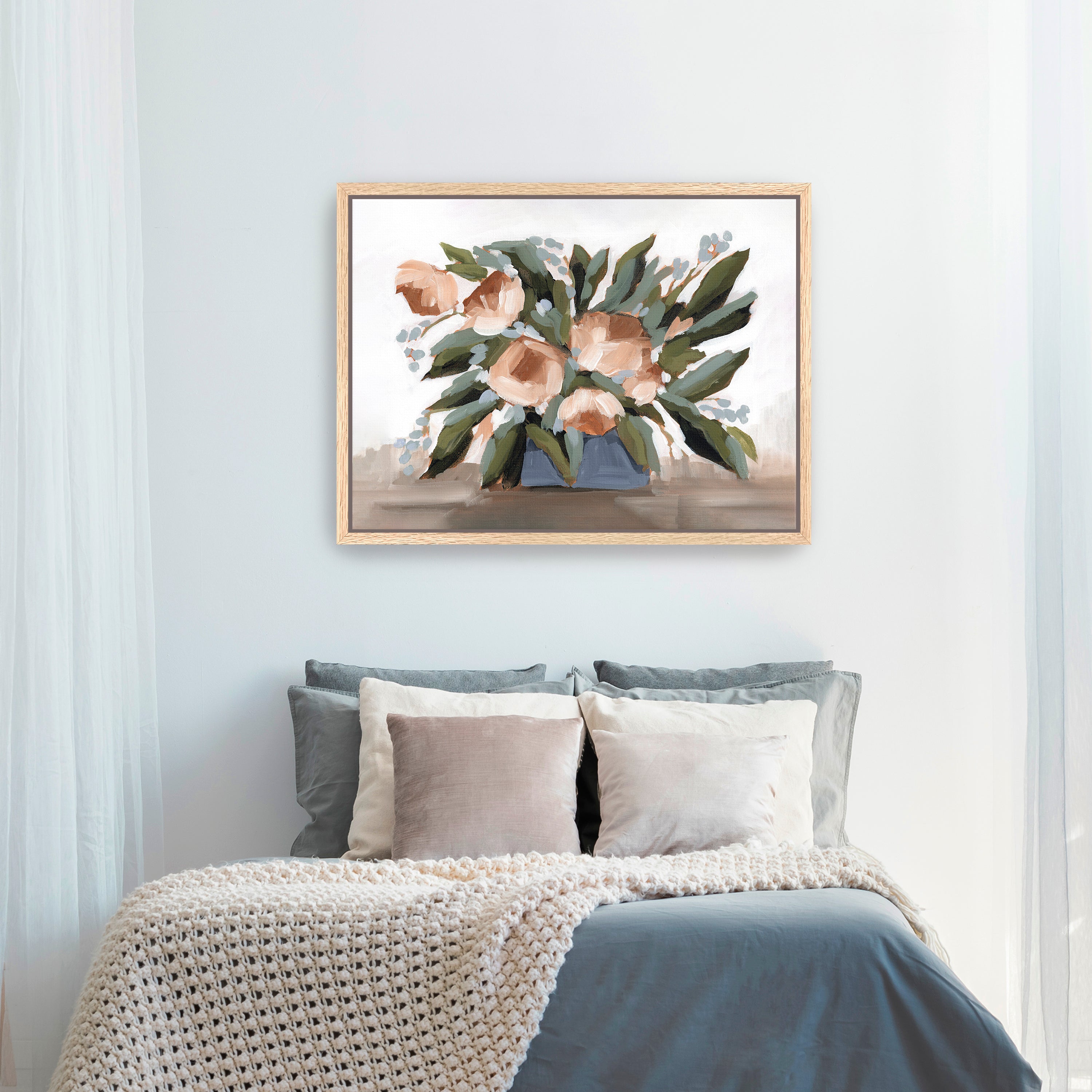 Flowers for the Table II Canvas Giclee