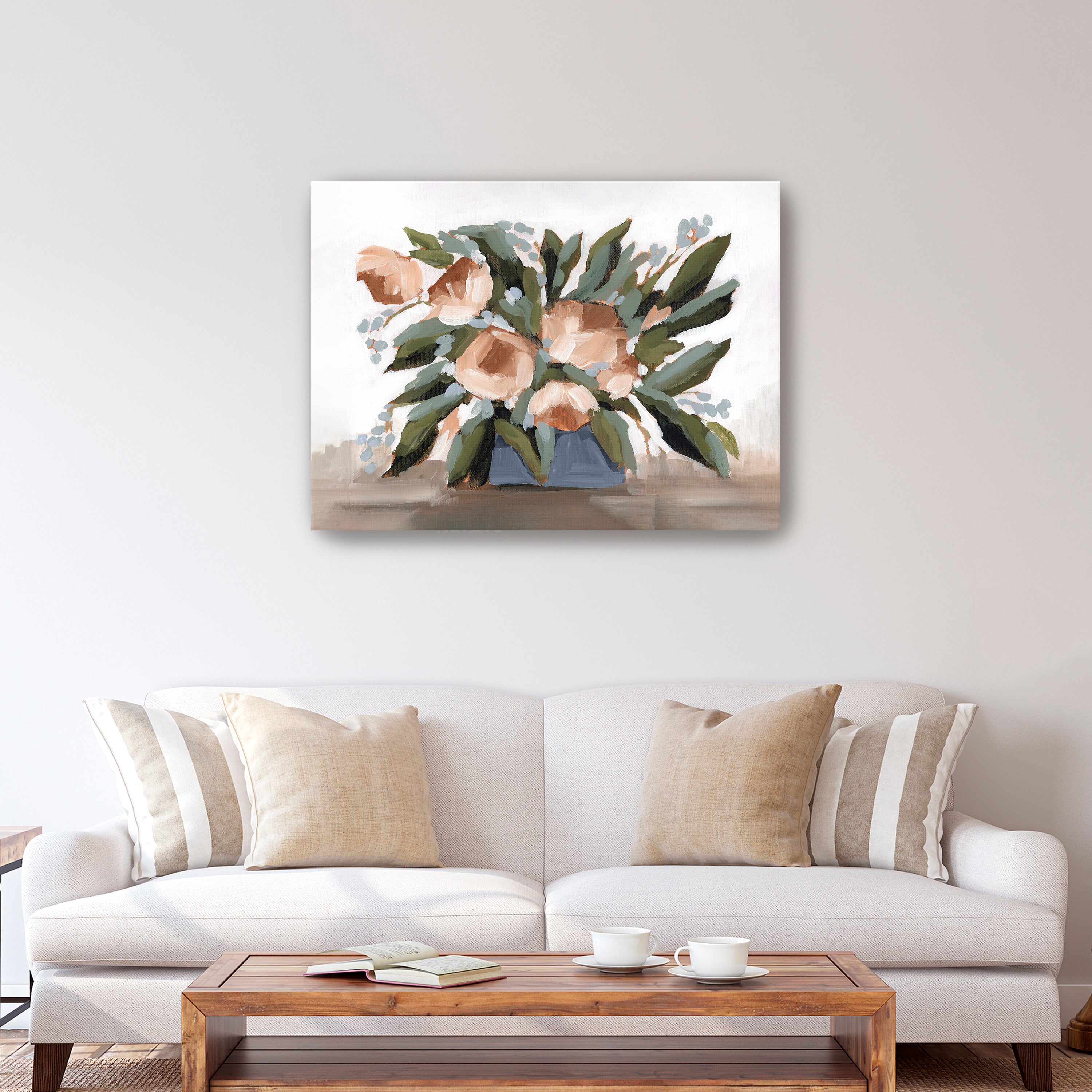 Flowers for the Table II Canvas Giclee