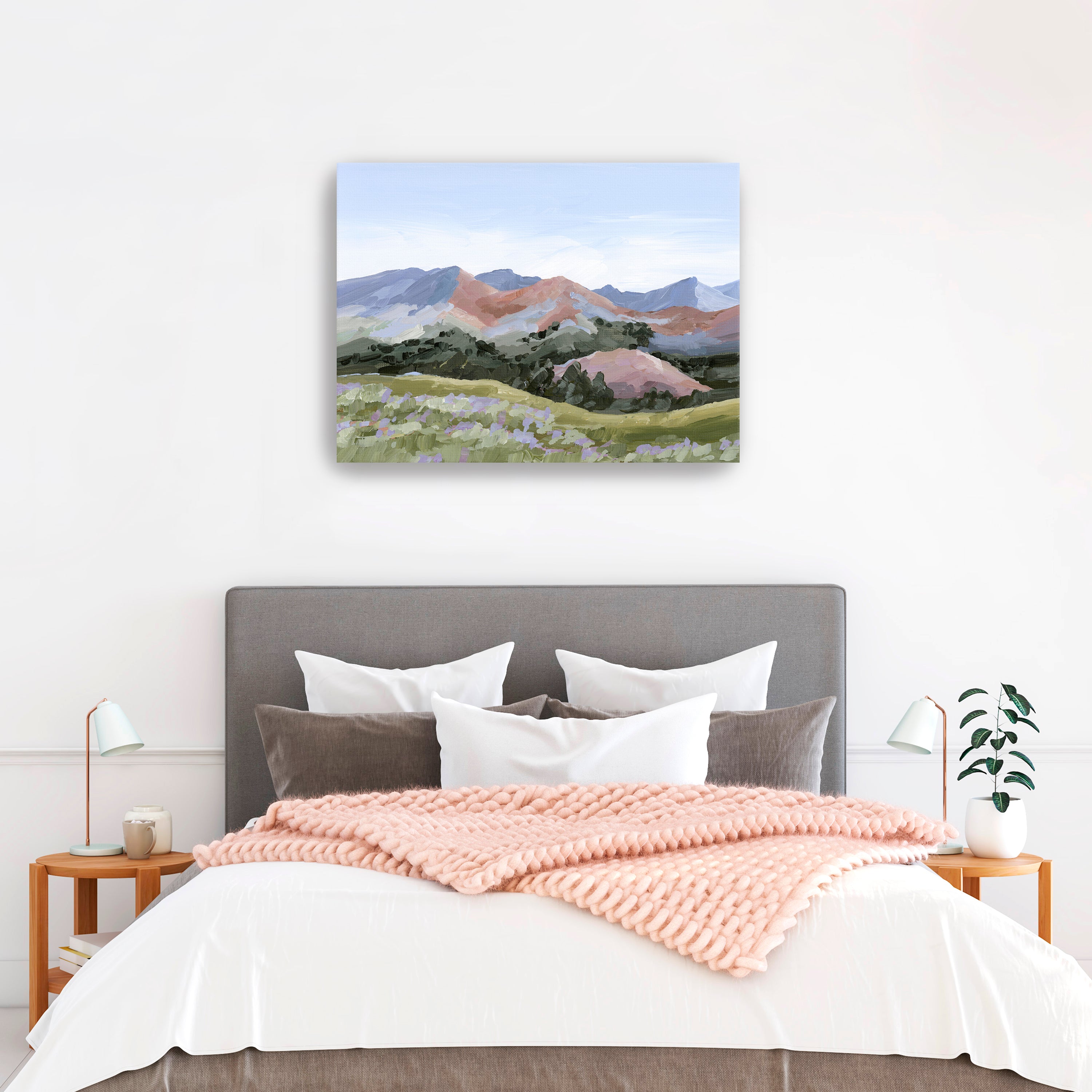 Sun Valley Idaho Ski Resort Canvas Giclee
