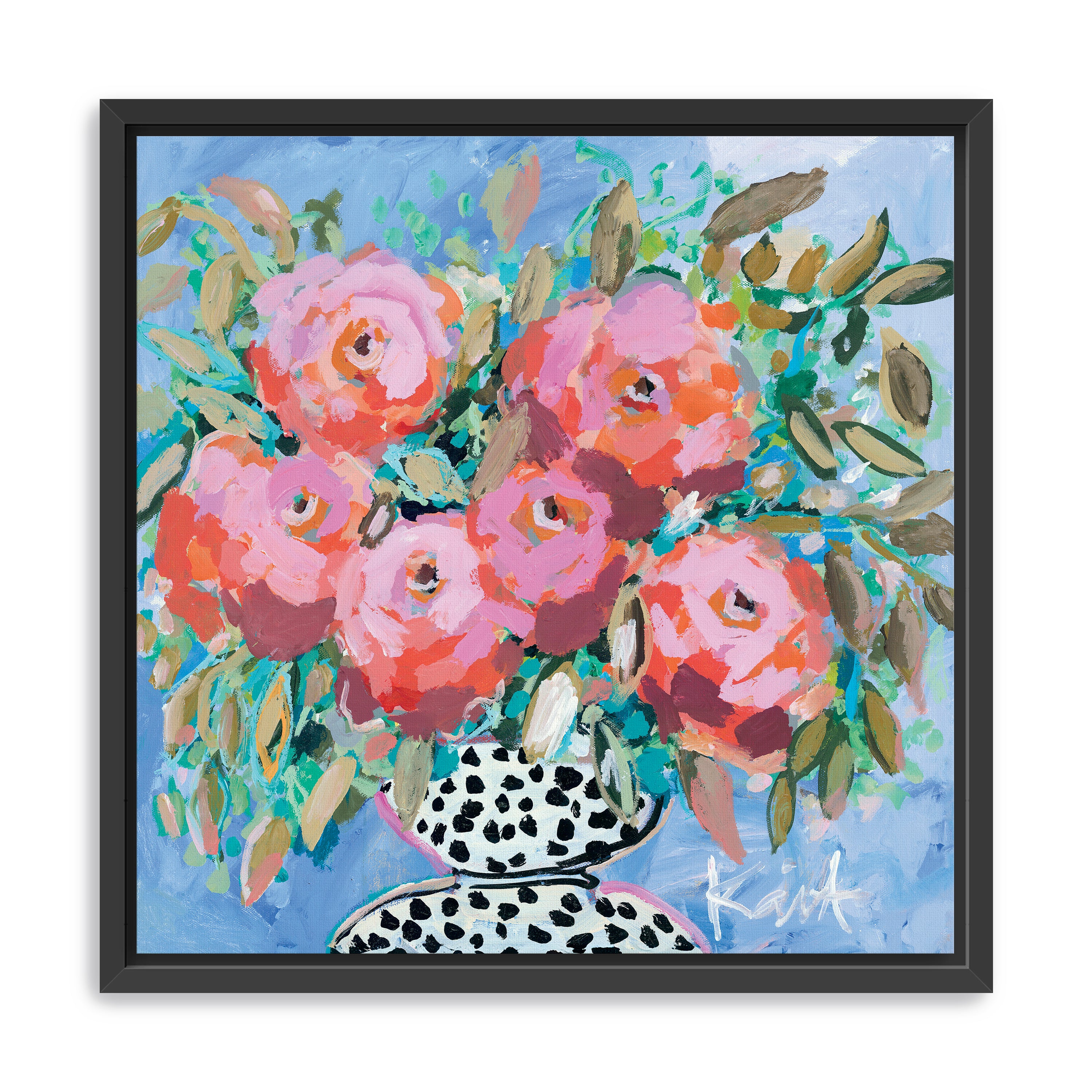 Flowers for Bonnie Canvas Giclee