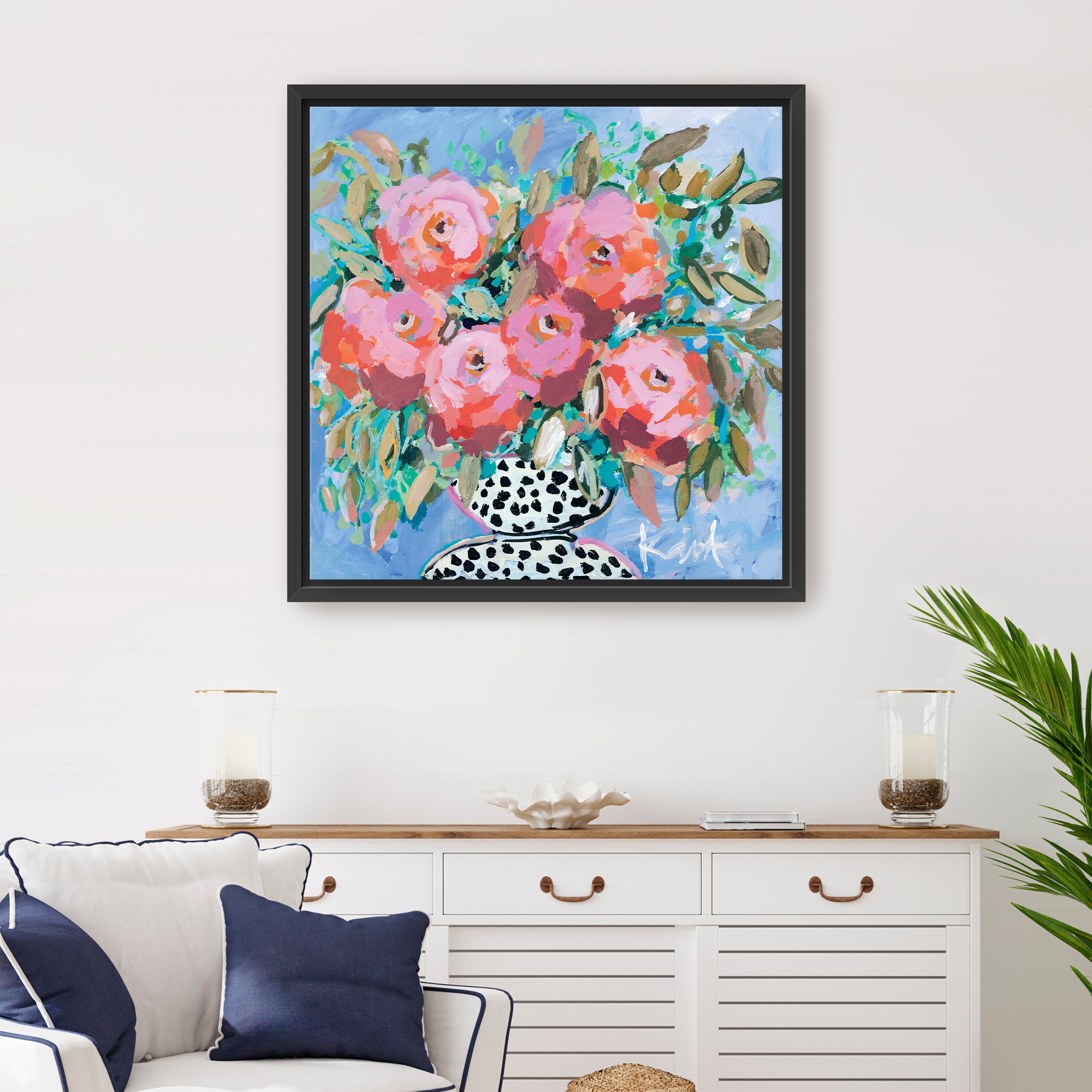 Flowers for Bonnie Canvas Giclee