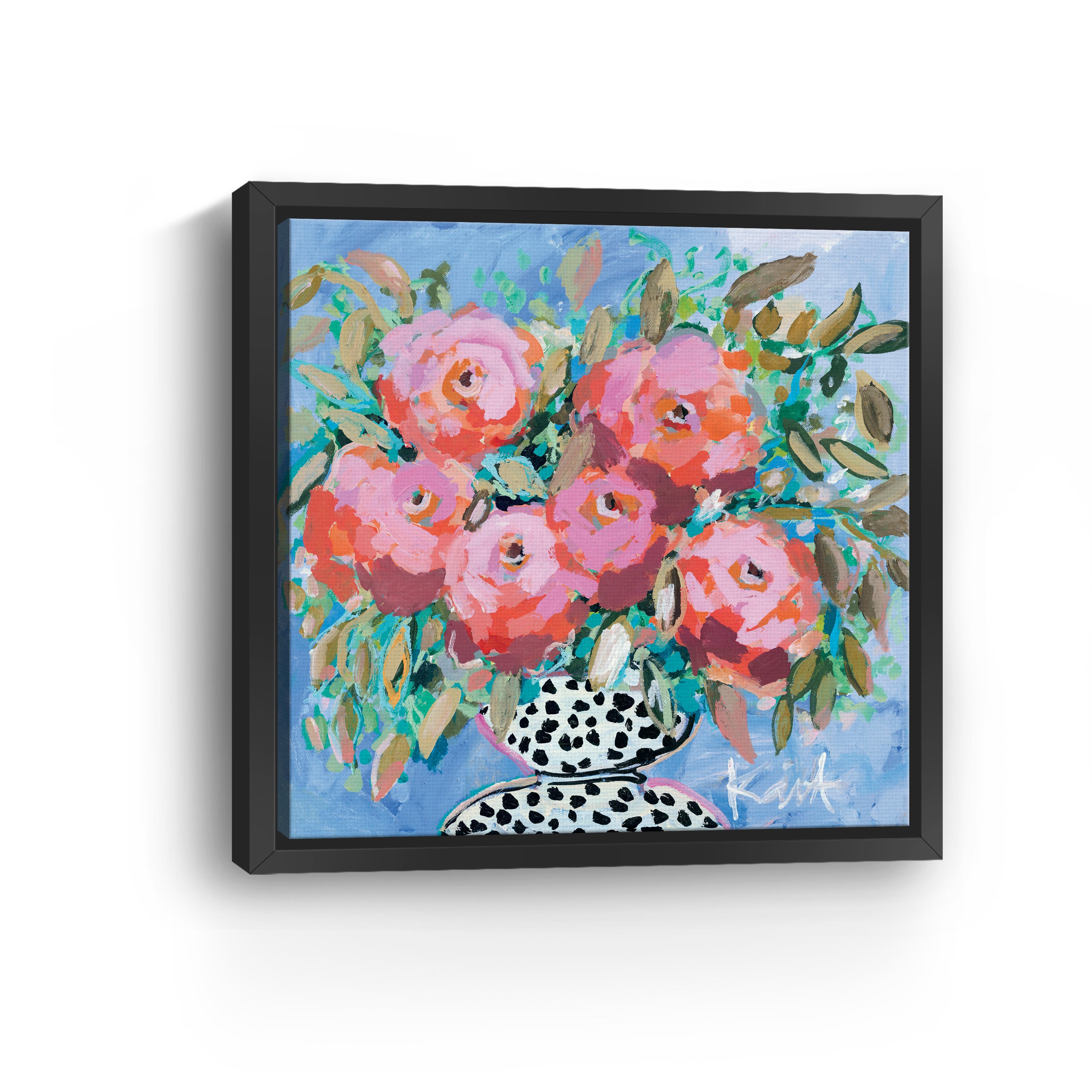 Flowers for Bonnie Canvas Giclee