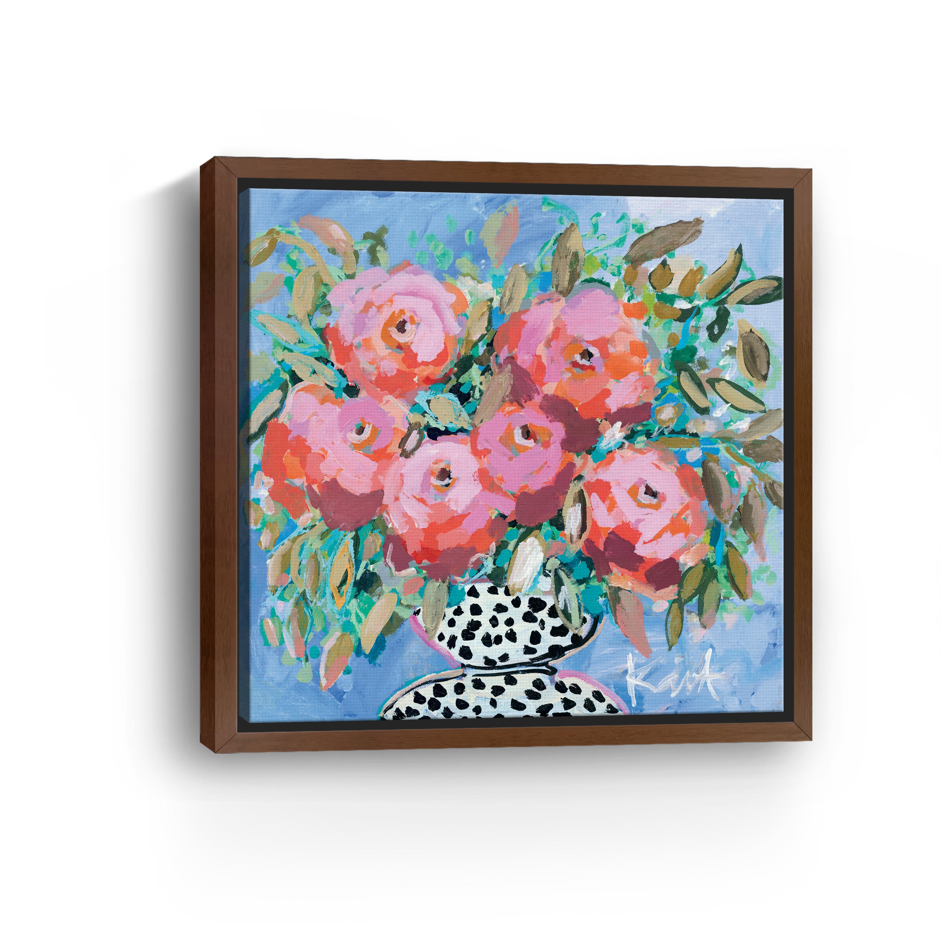 Flowers for Bonnie Canvas Giclee