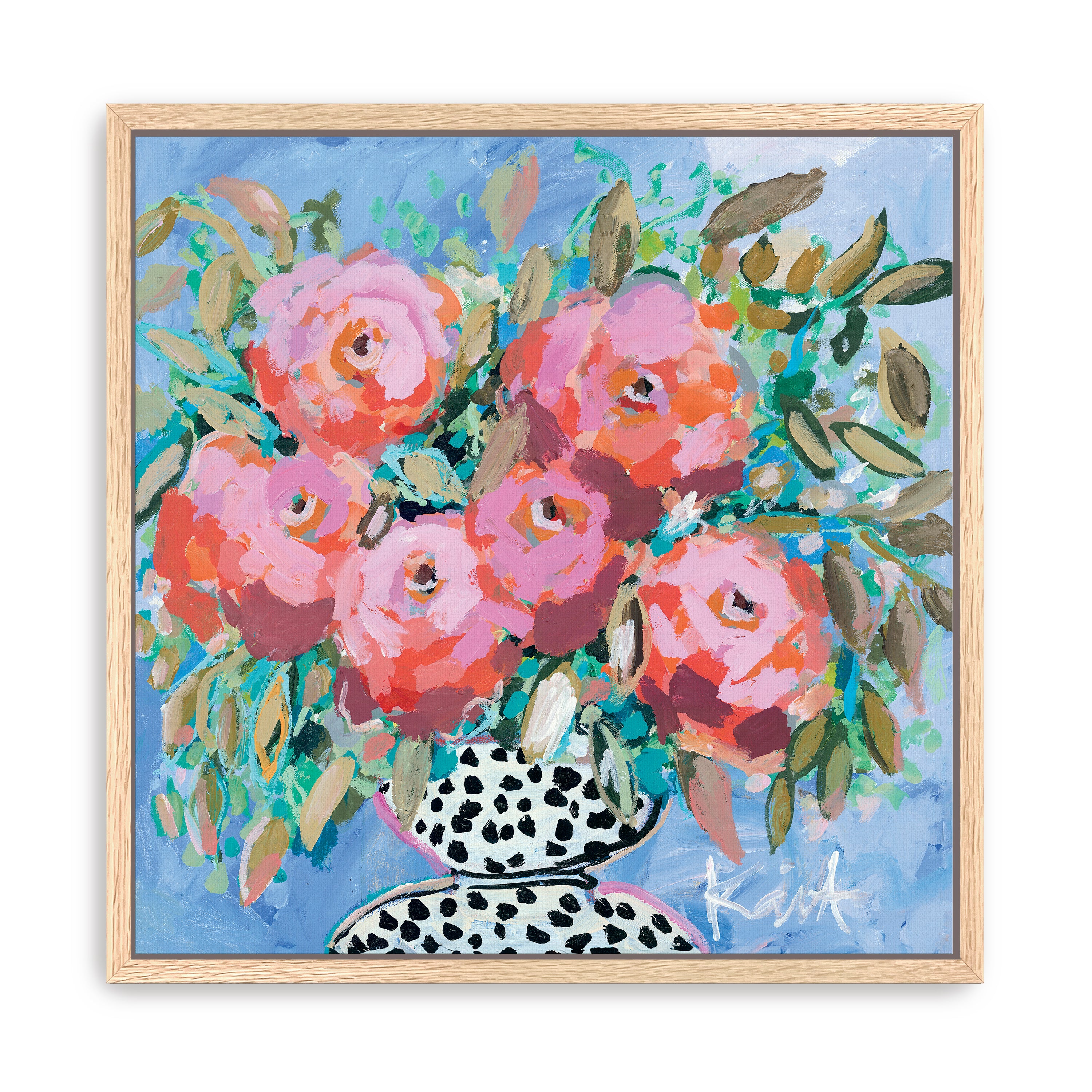 Flowers for Bonnie Canvas Giclee