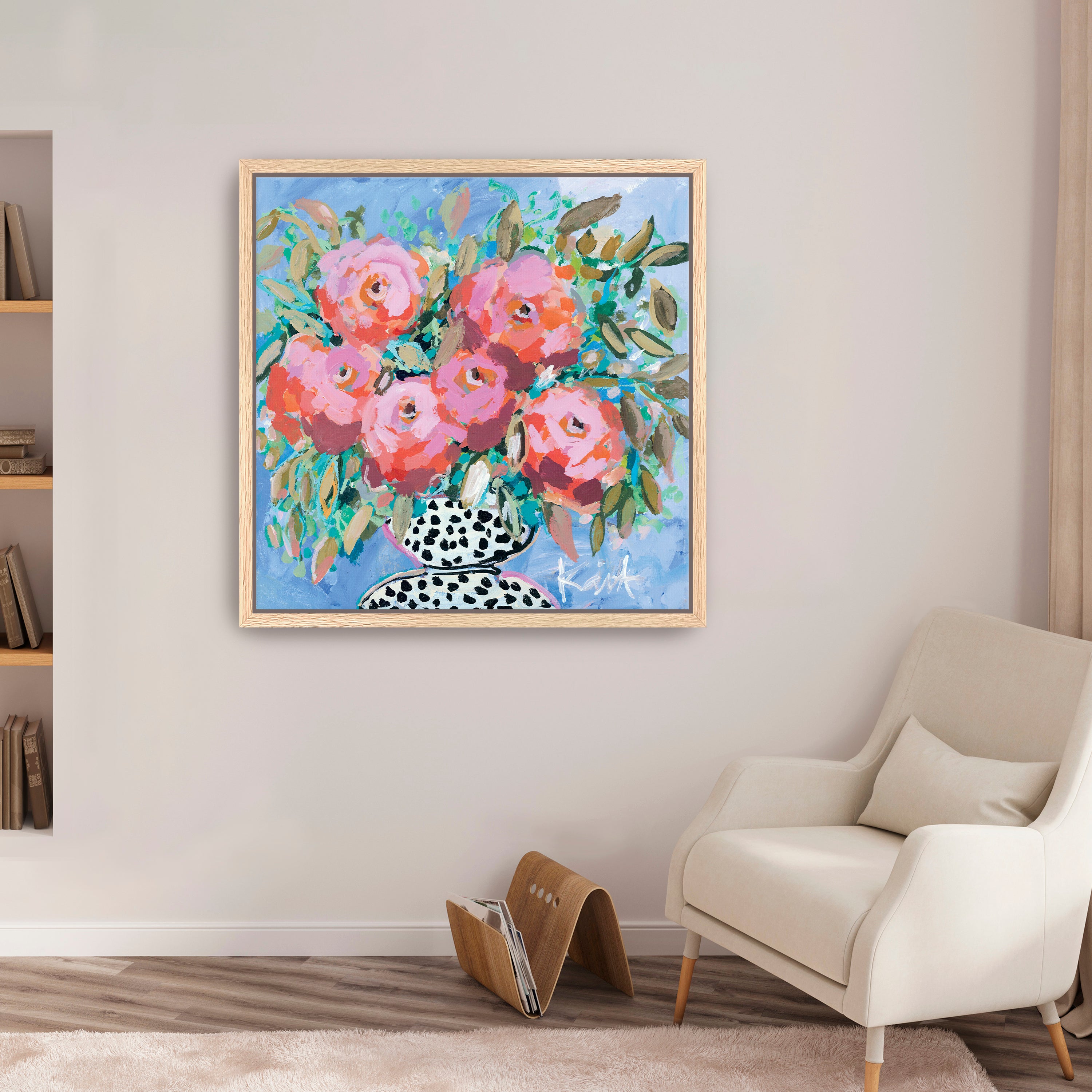 Flowers for Bonnie Canvas Giclee