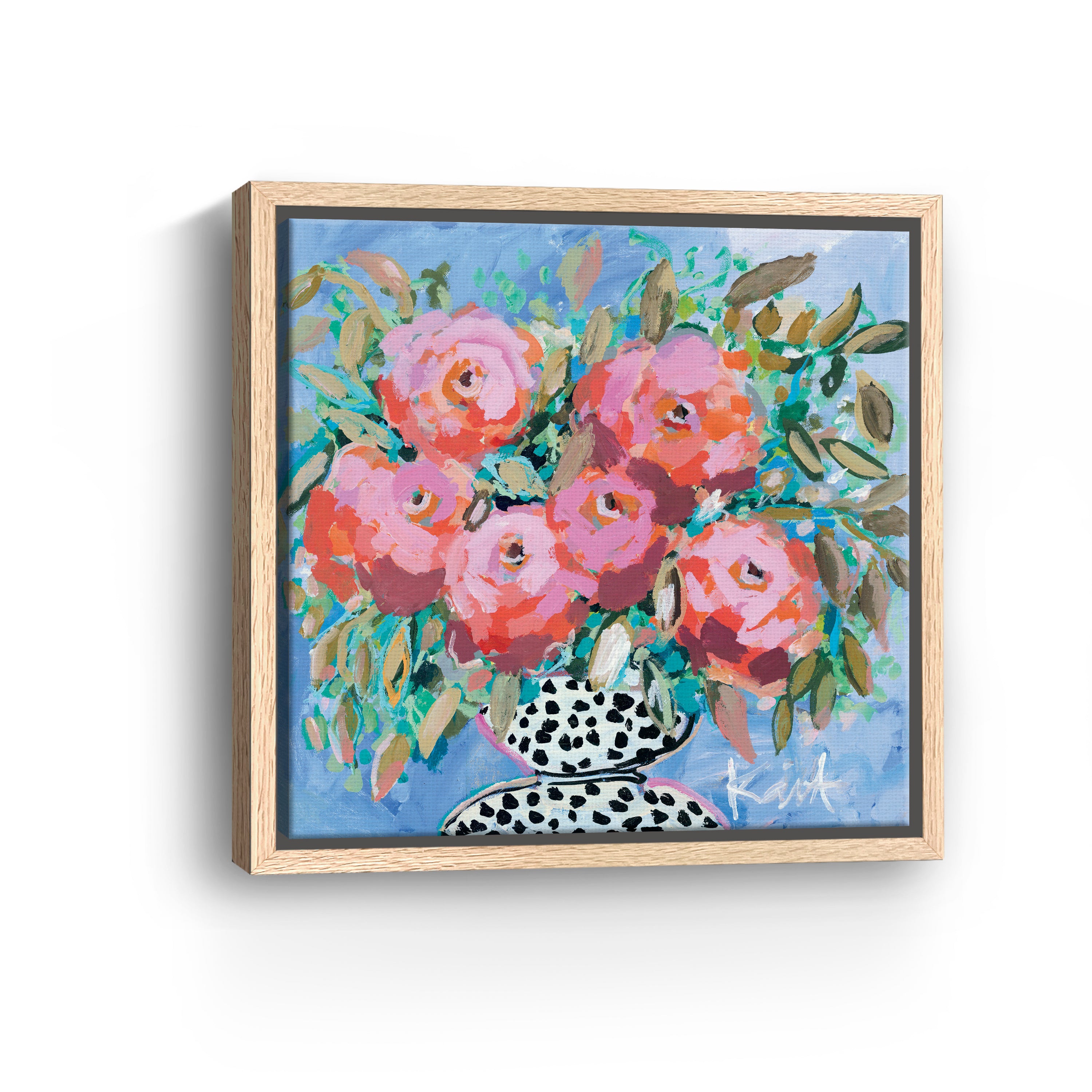 Flowers for Bonnie Canvas Giclee