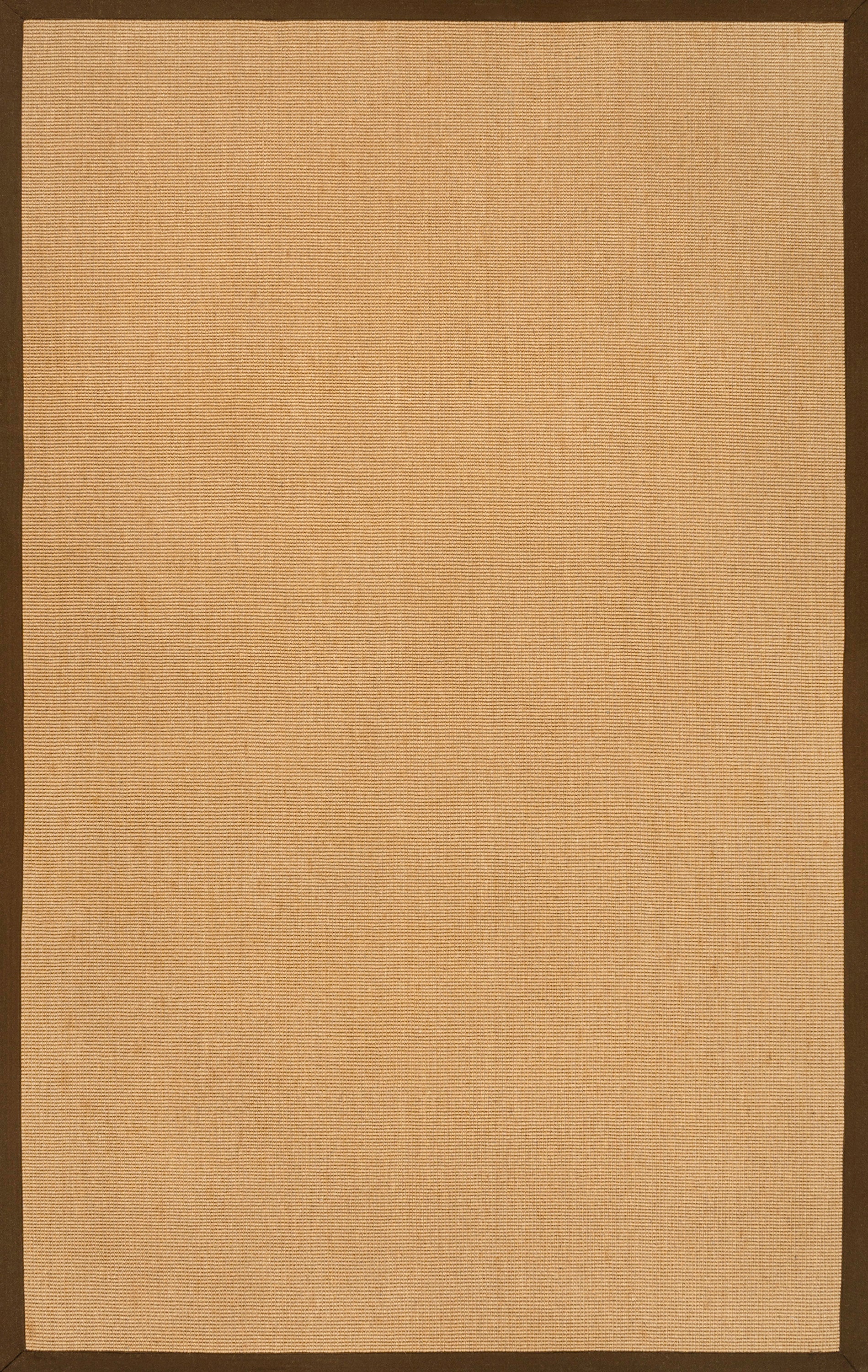Camden Farmhouse Cottage Border Jute Area Rug
