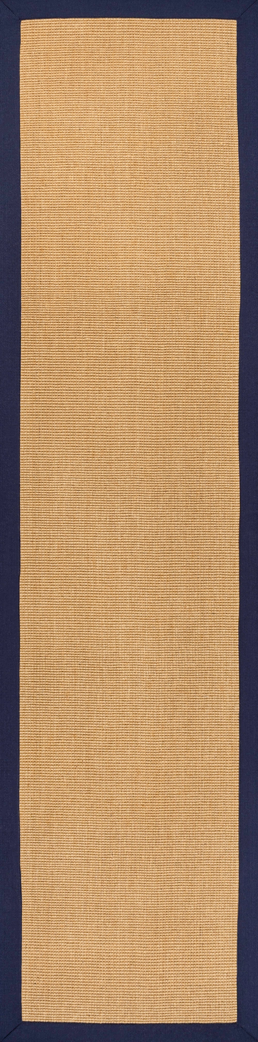 Camden Farmhouse Cottage Border Jute Area Rug