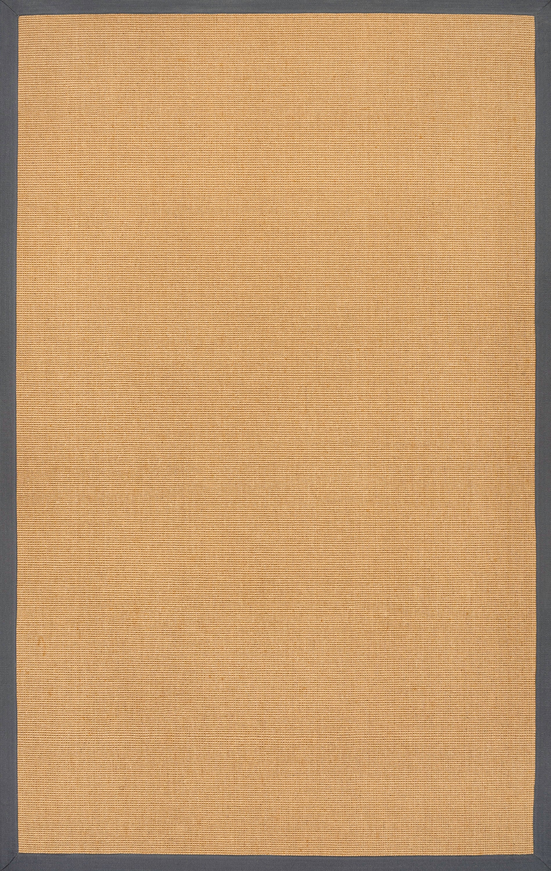 Camden Farmhouse Cottage Border Jute Area Rug