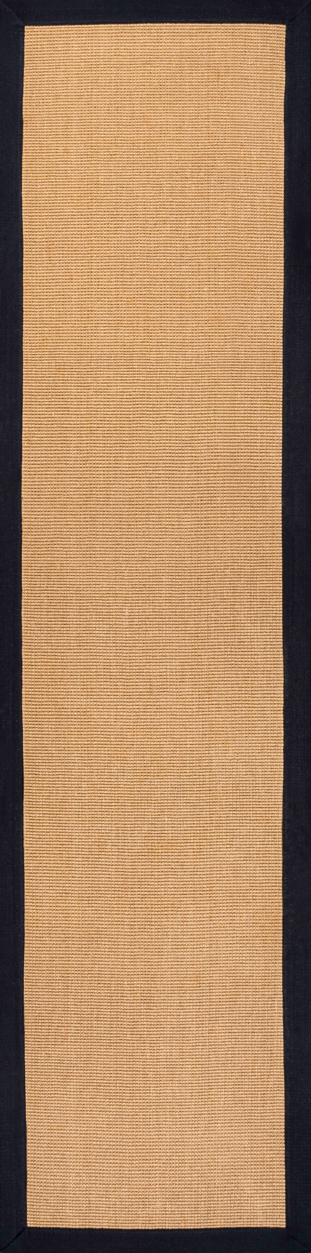 Camden Farmhouse Cottage Border Jute Area Rug