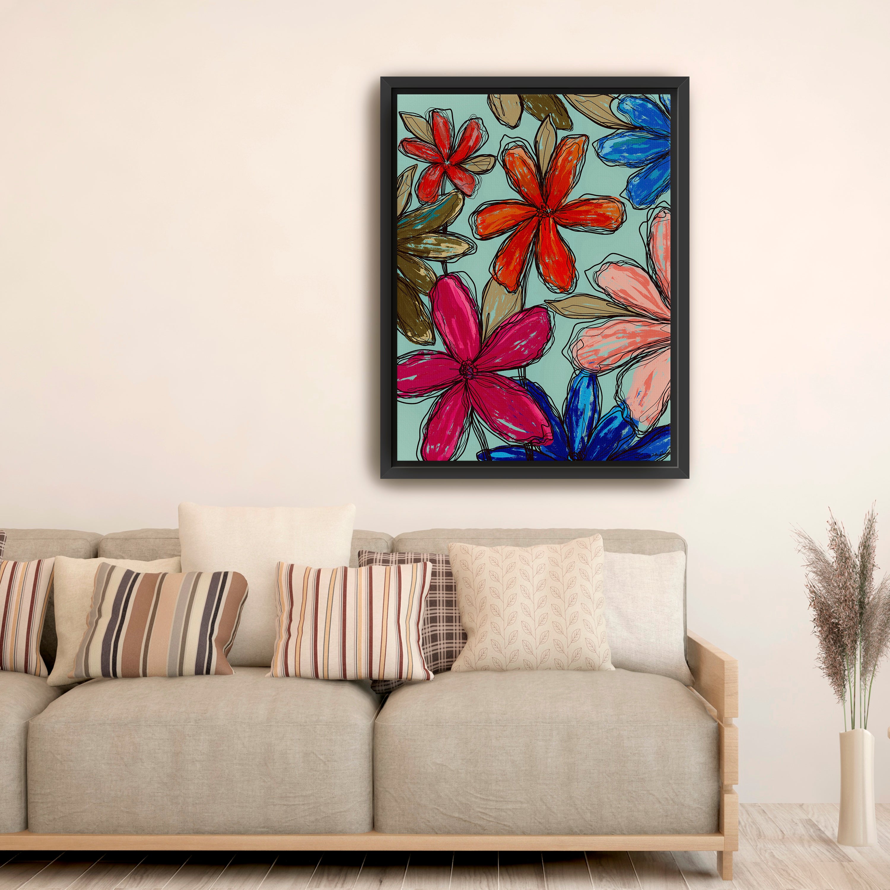 Bright Canvas Giclee