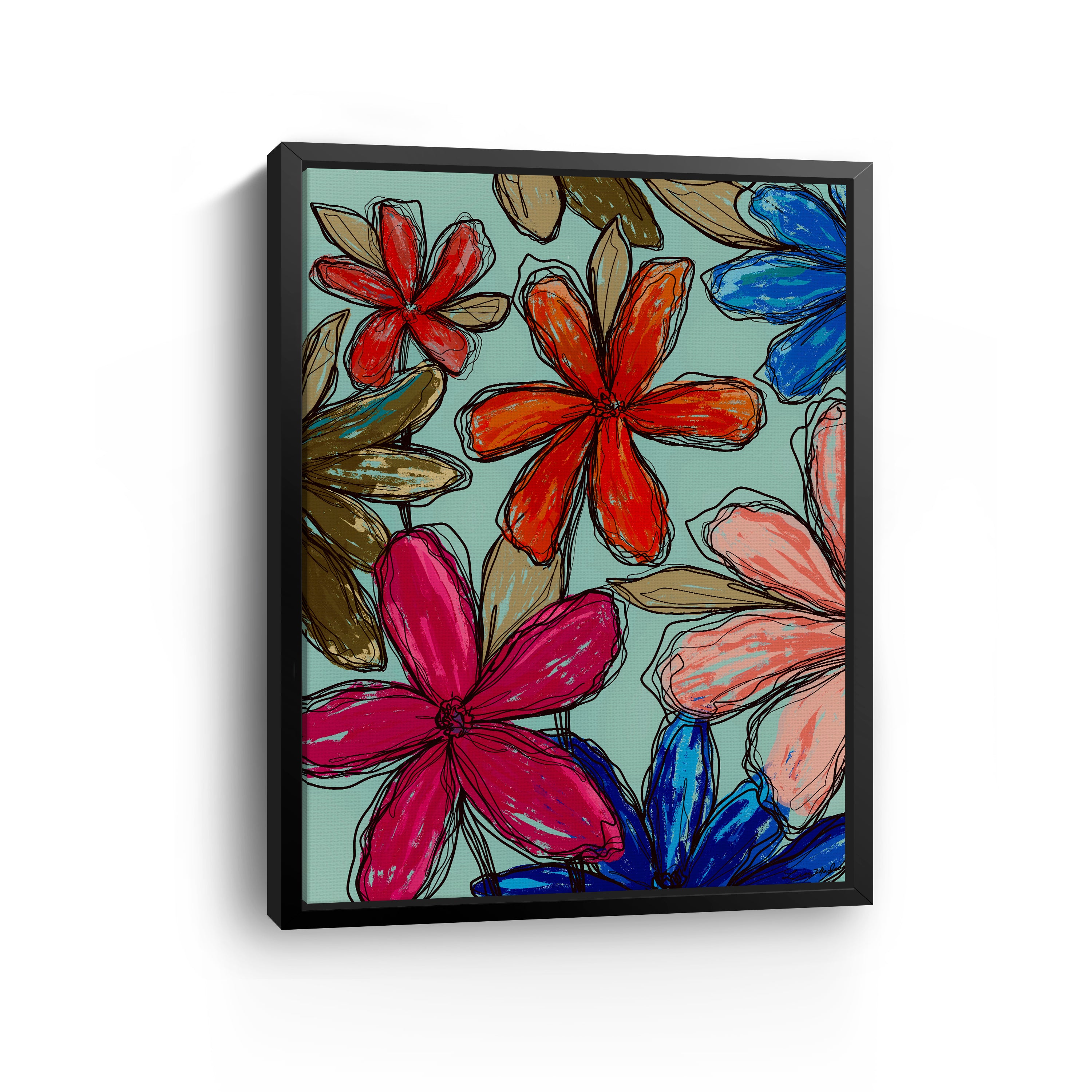 Bright Canvas Giclee