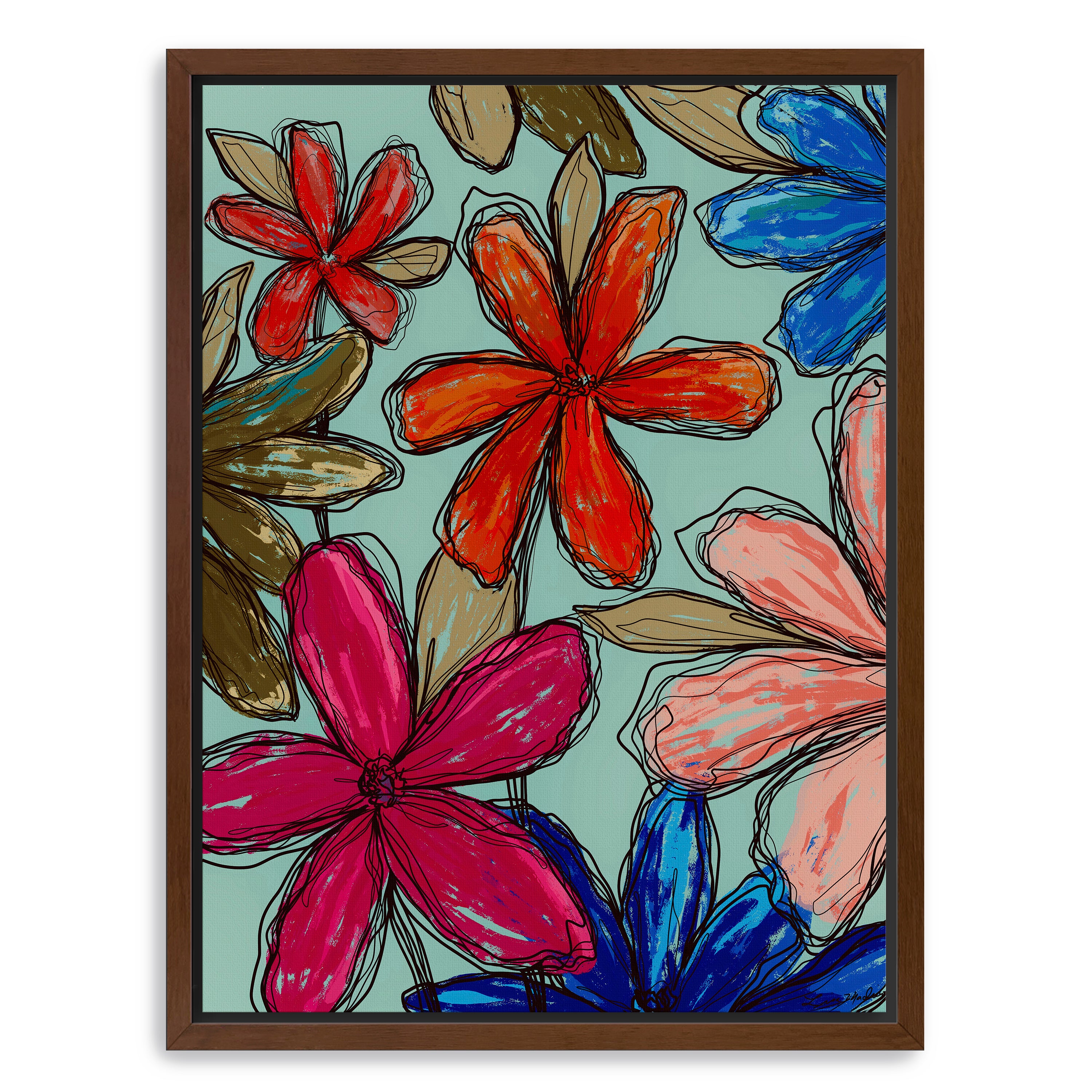 Bright Canvas Giclee