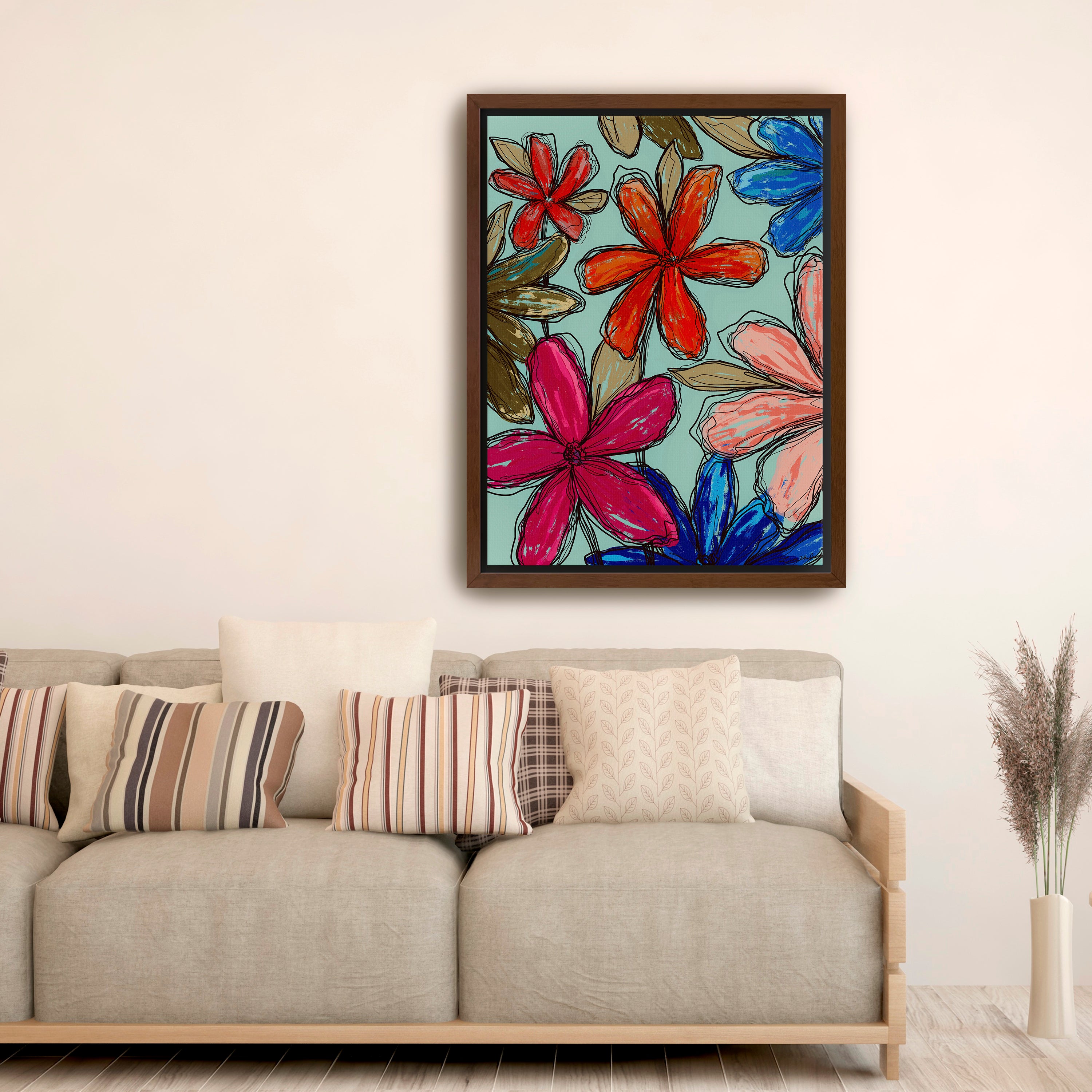 Bright Canvas Giclee