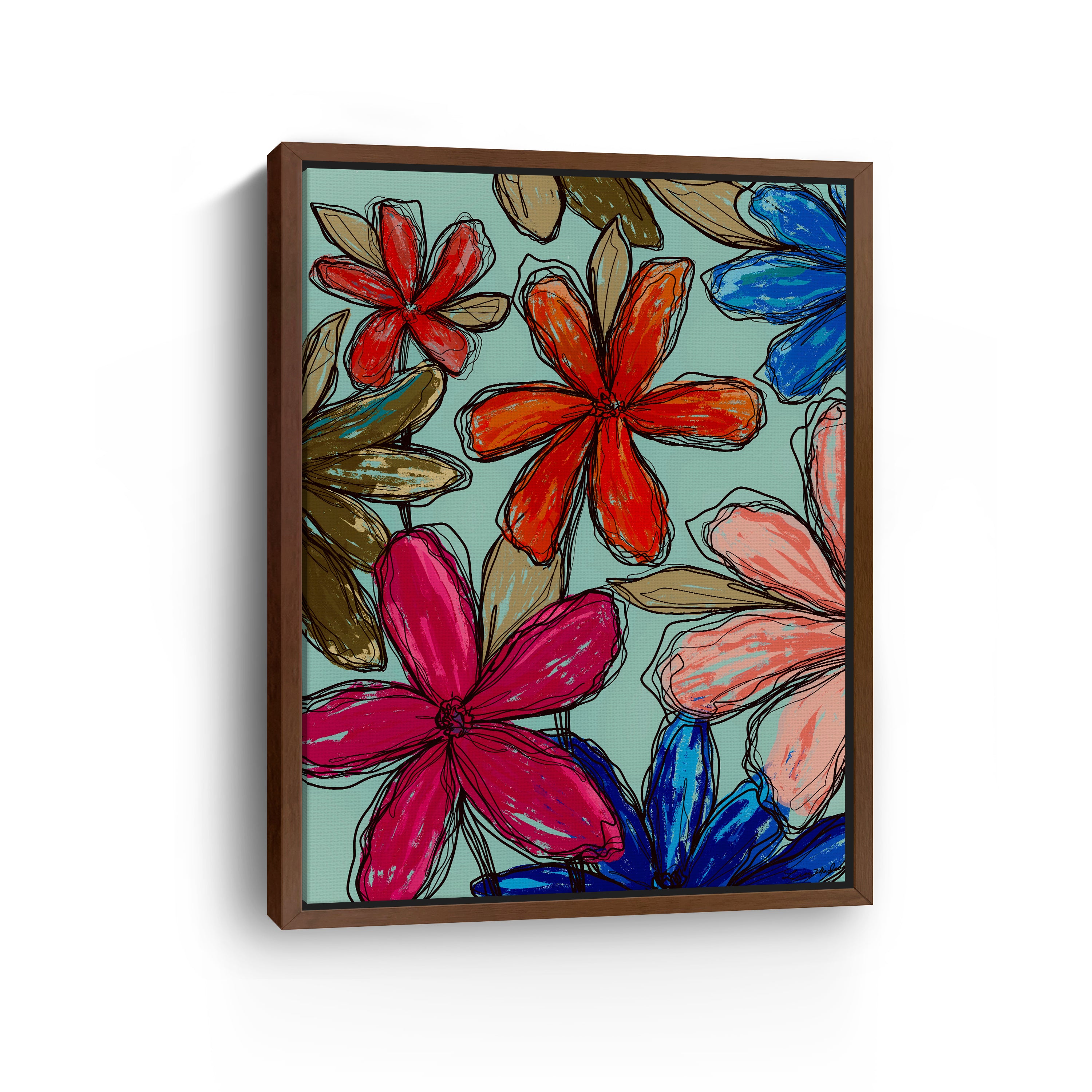 Bright Canvas Giclee