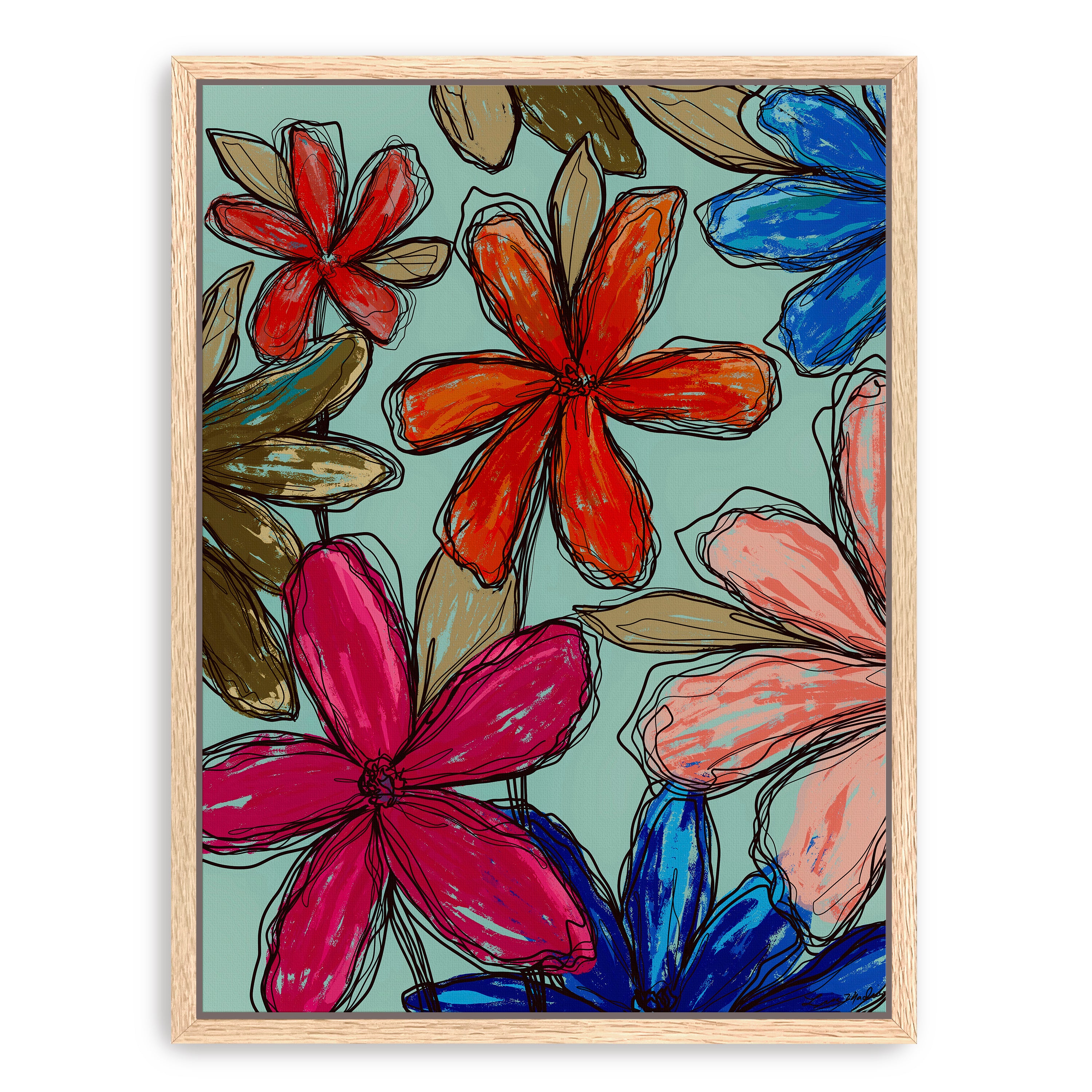 Bright Canvas Giclee