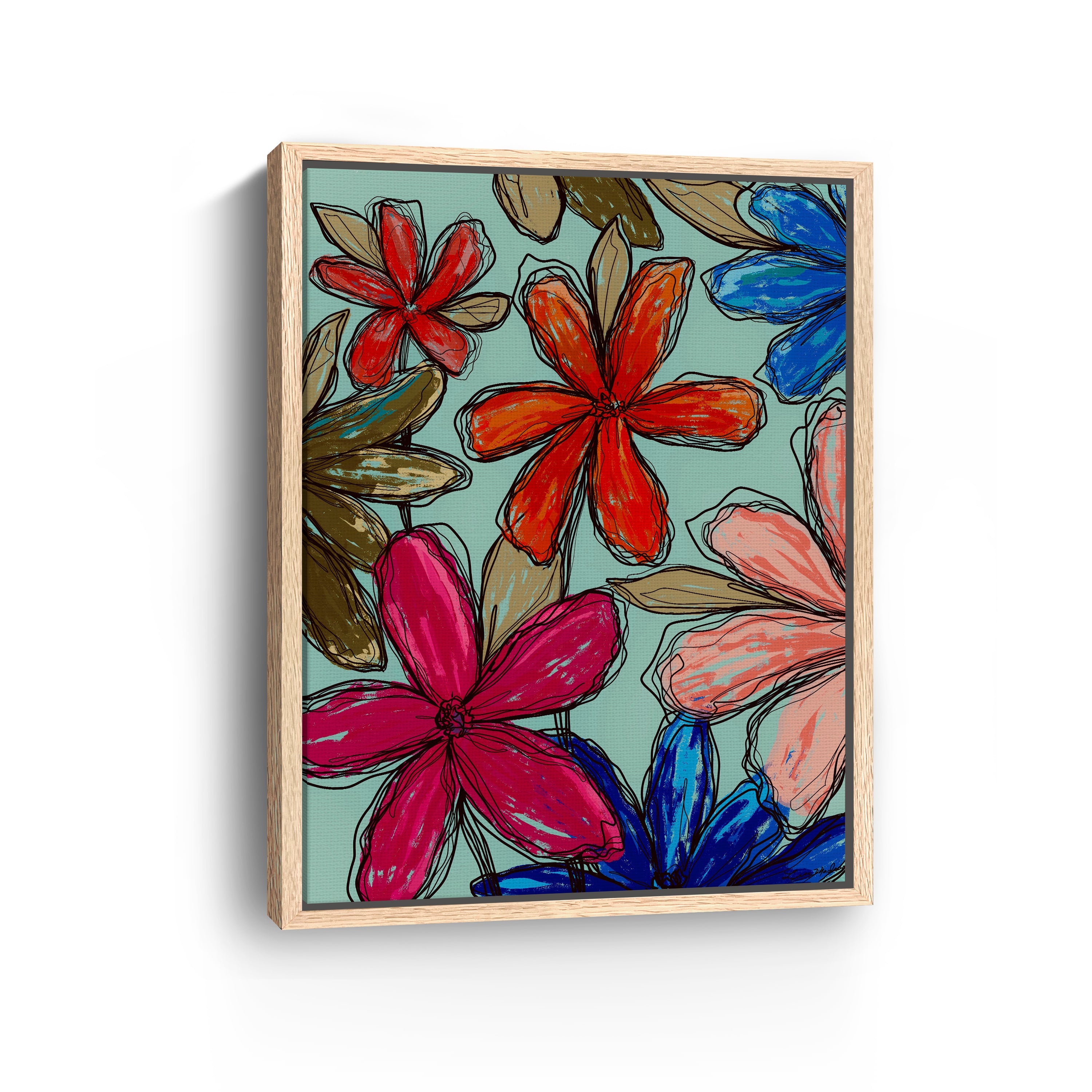 Bright Canvas Giclee