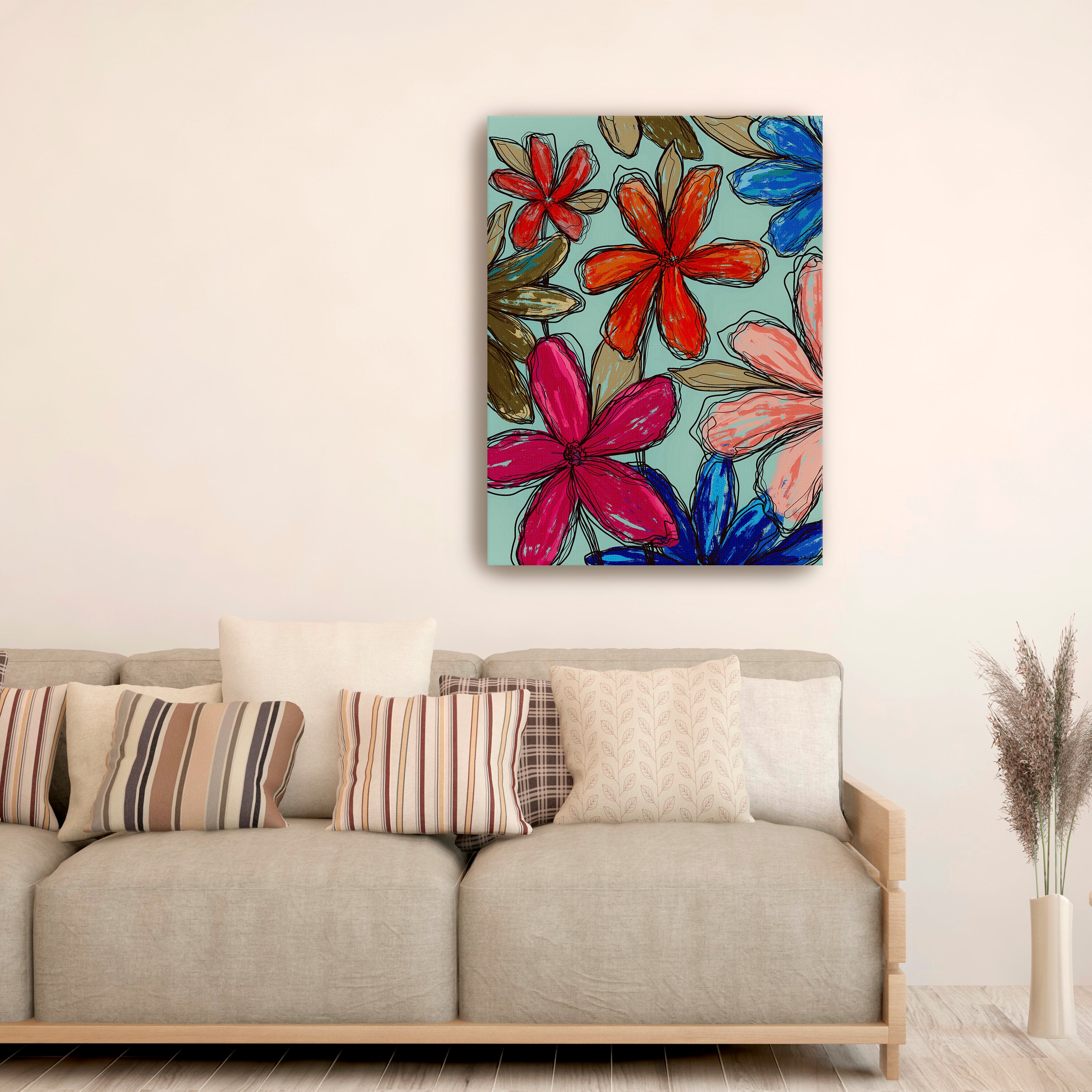 Bright Canvas Giclee