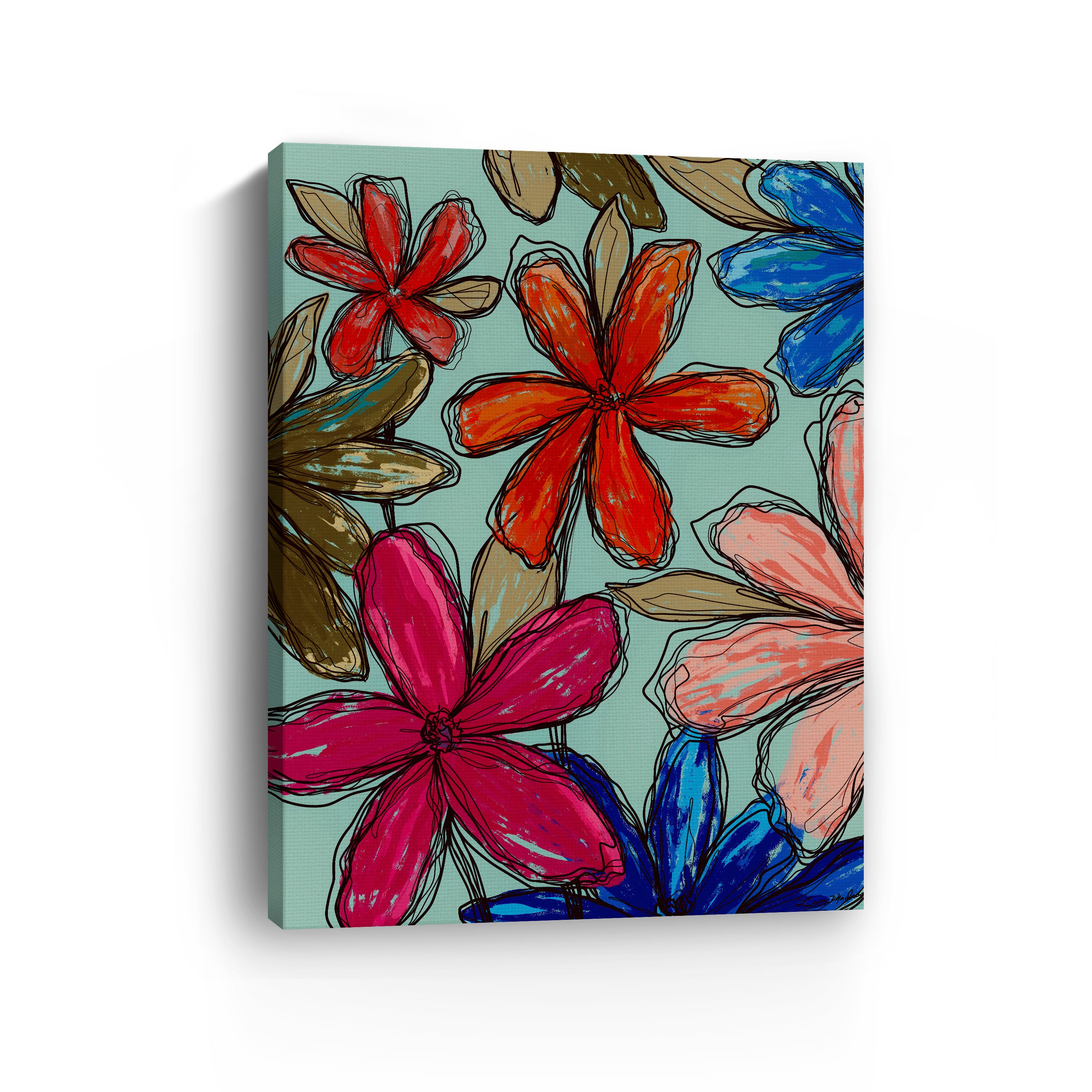 Bright Canvas Giclee