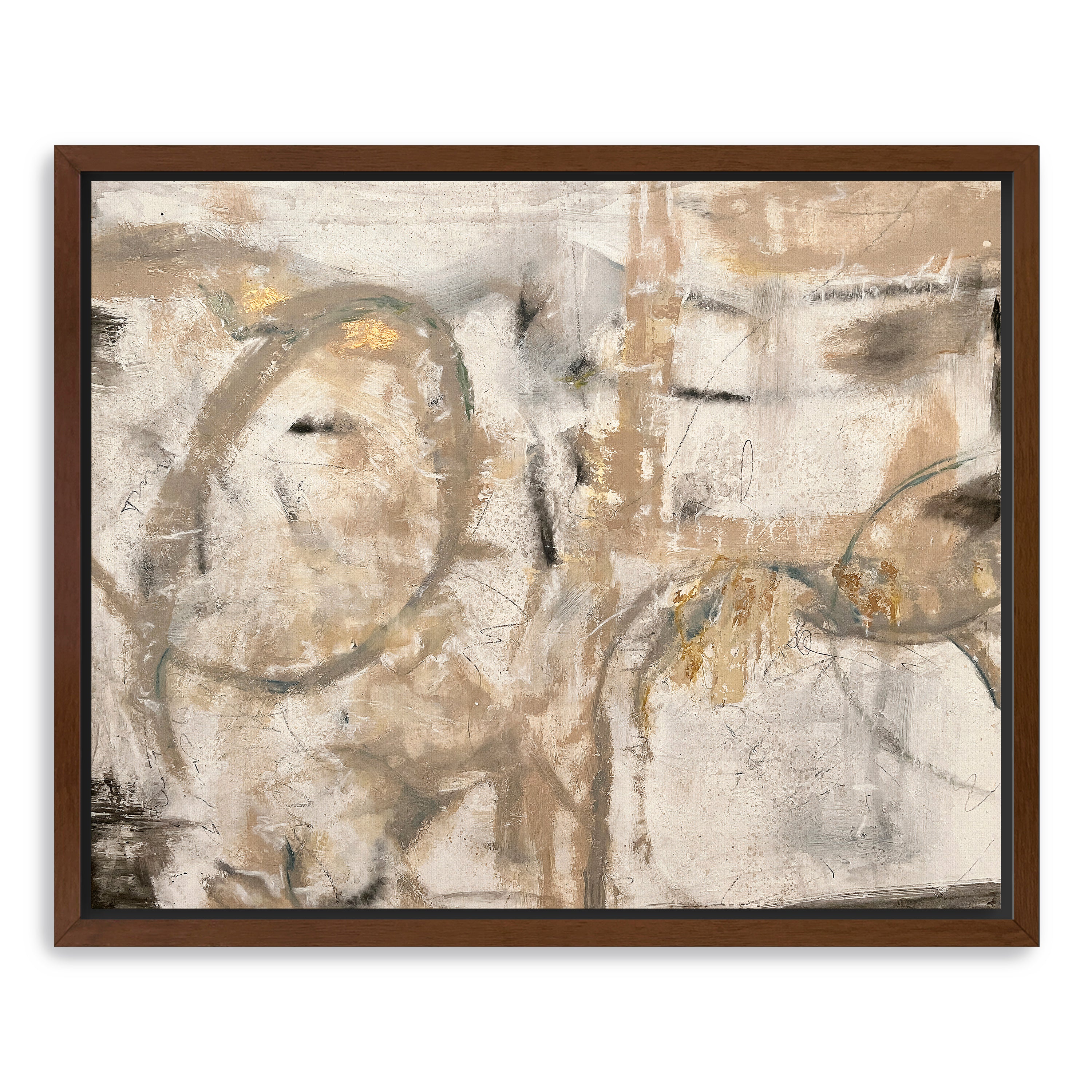Trace of Gold Canvas Giclee