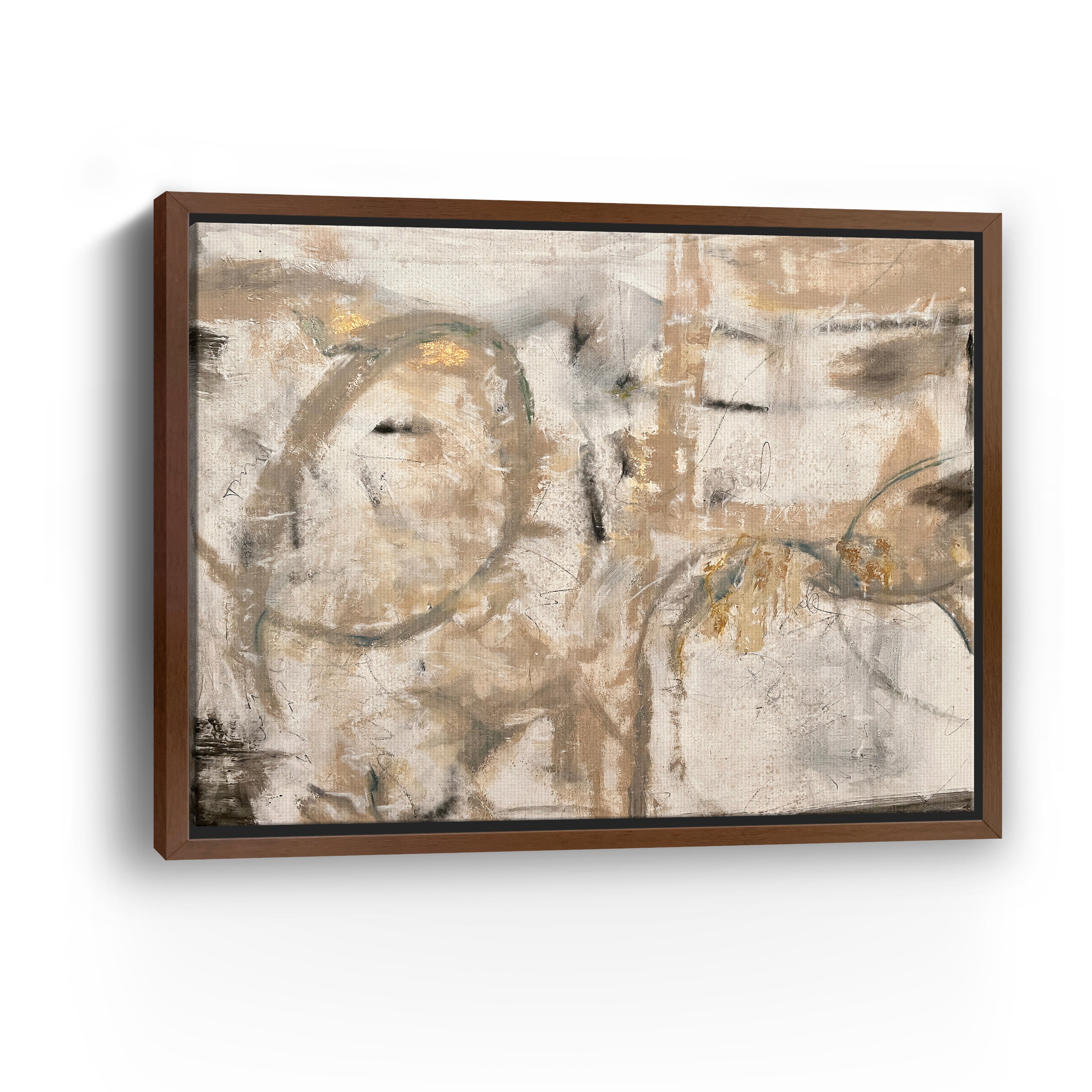 Trace of Gold Canvas Giclee