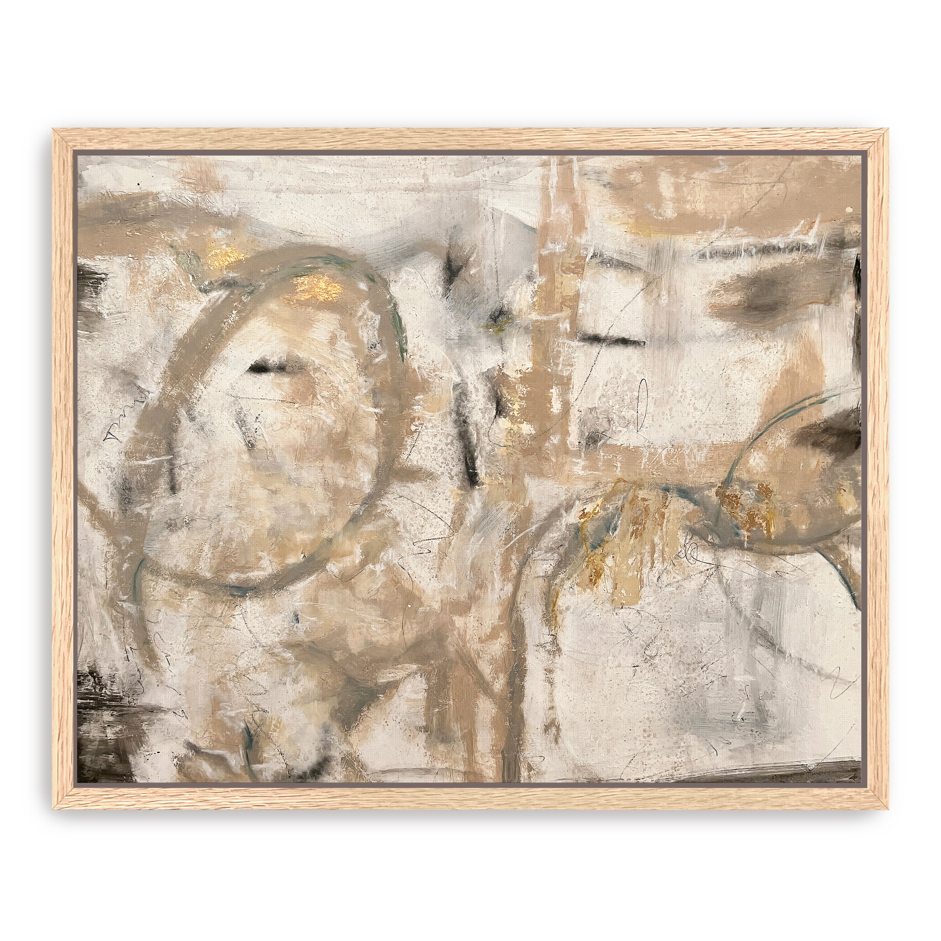 Trace of Gold Canvas Giclee