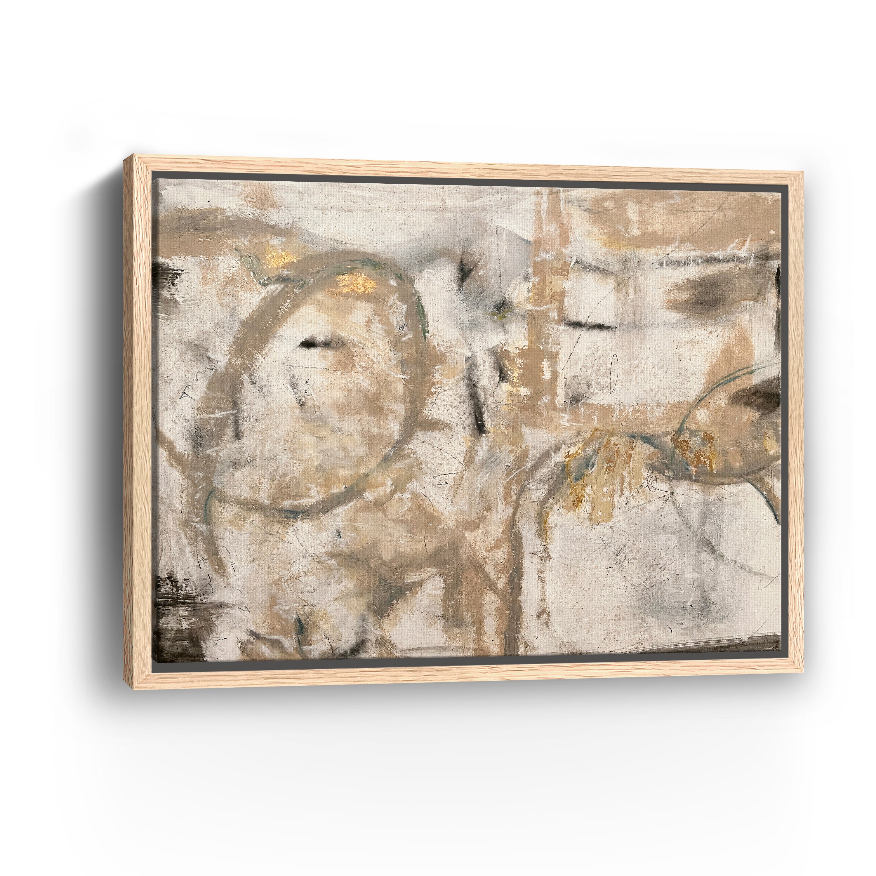 Trace of Gold Canvas Giclee