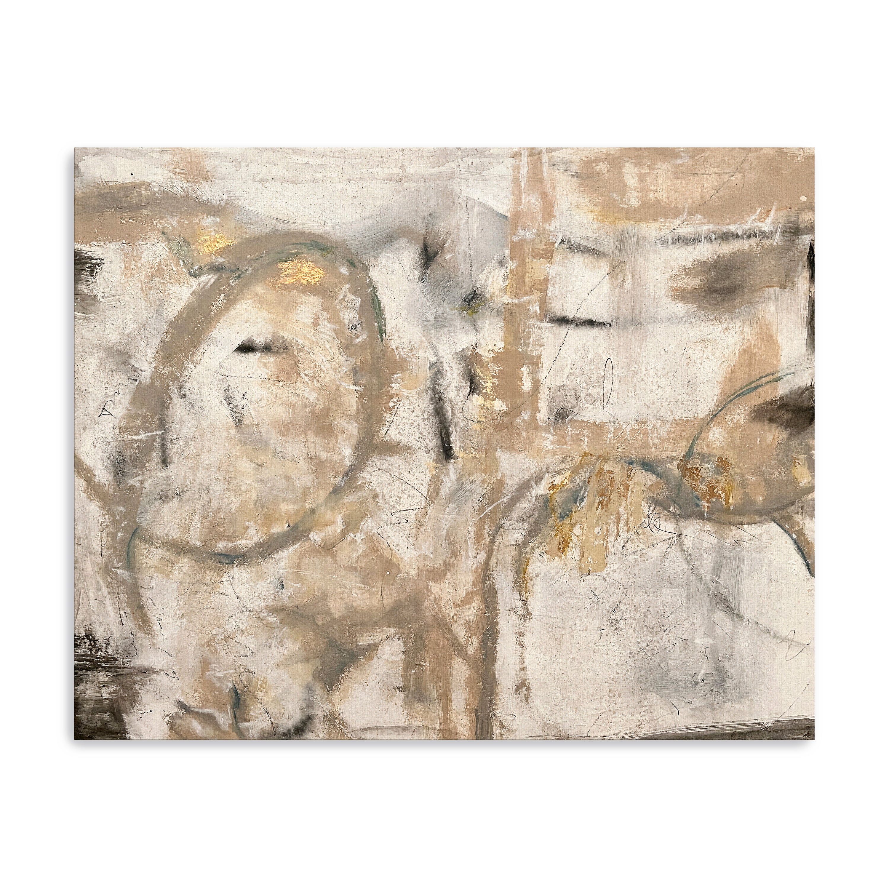 Trace of Gold Canvas Giclee