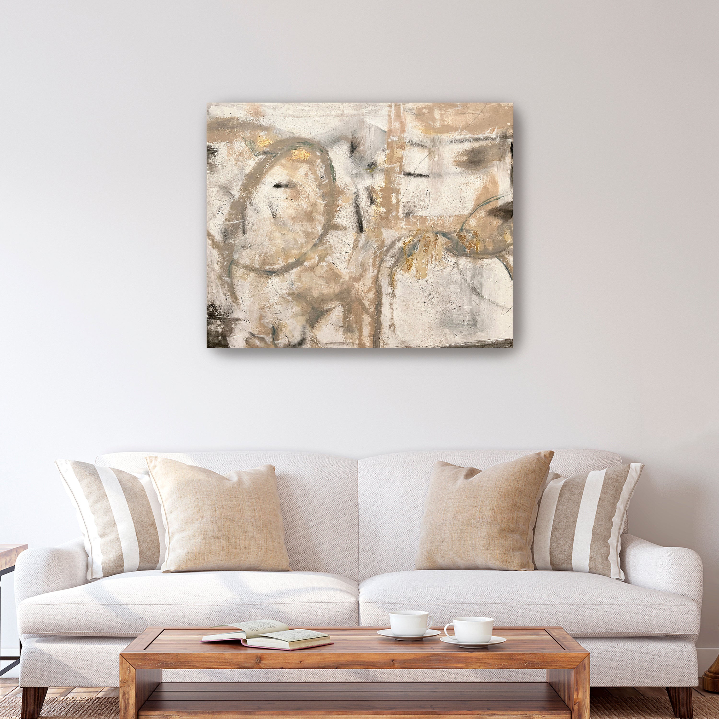 Trace of Gold Canvas Giclee