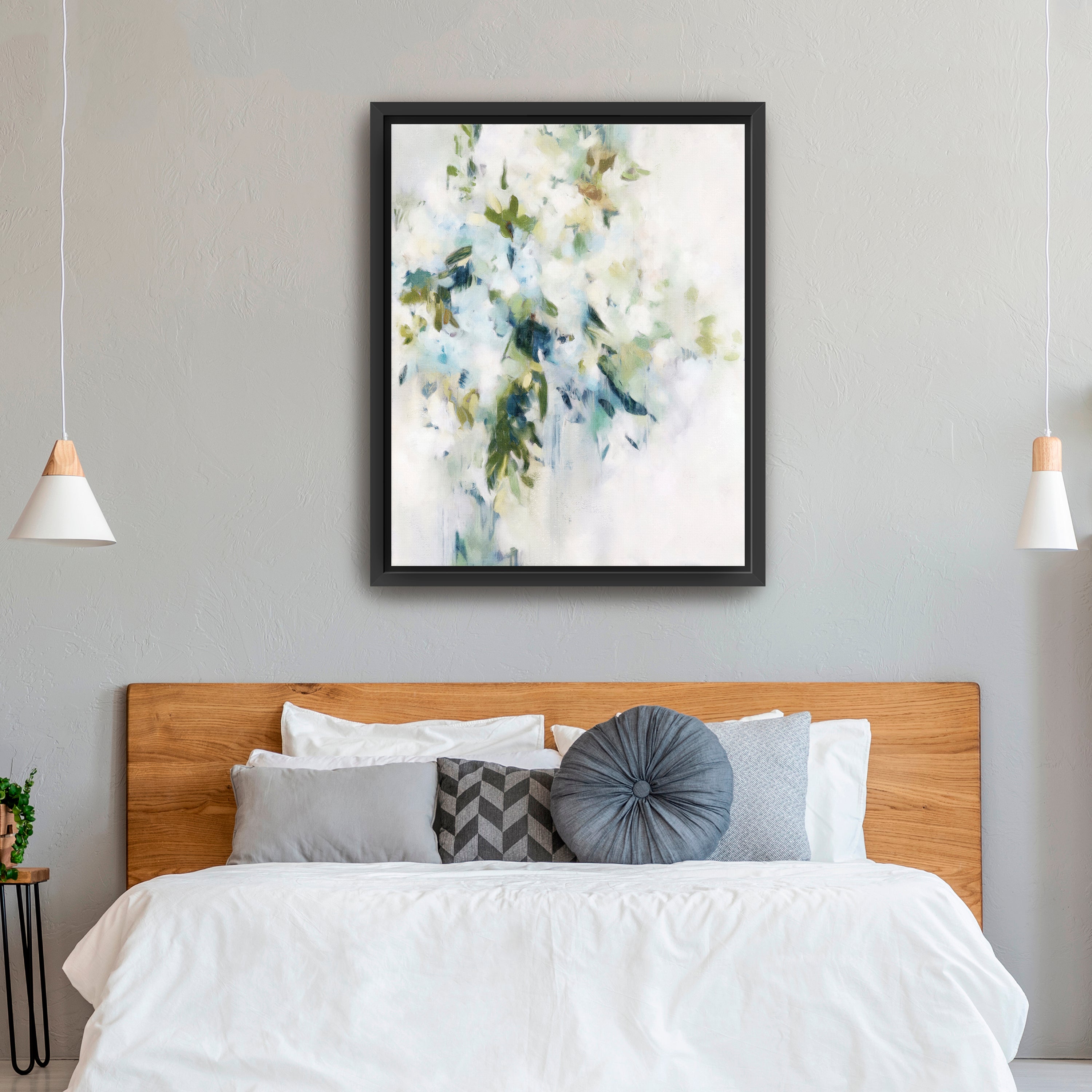 Floral Blur 1 Canvas Giclee