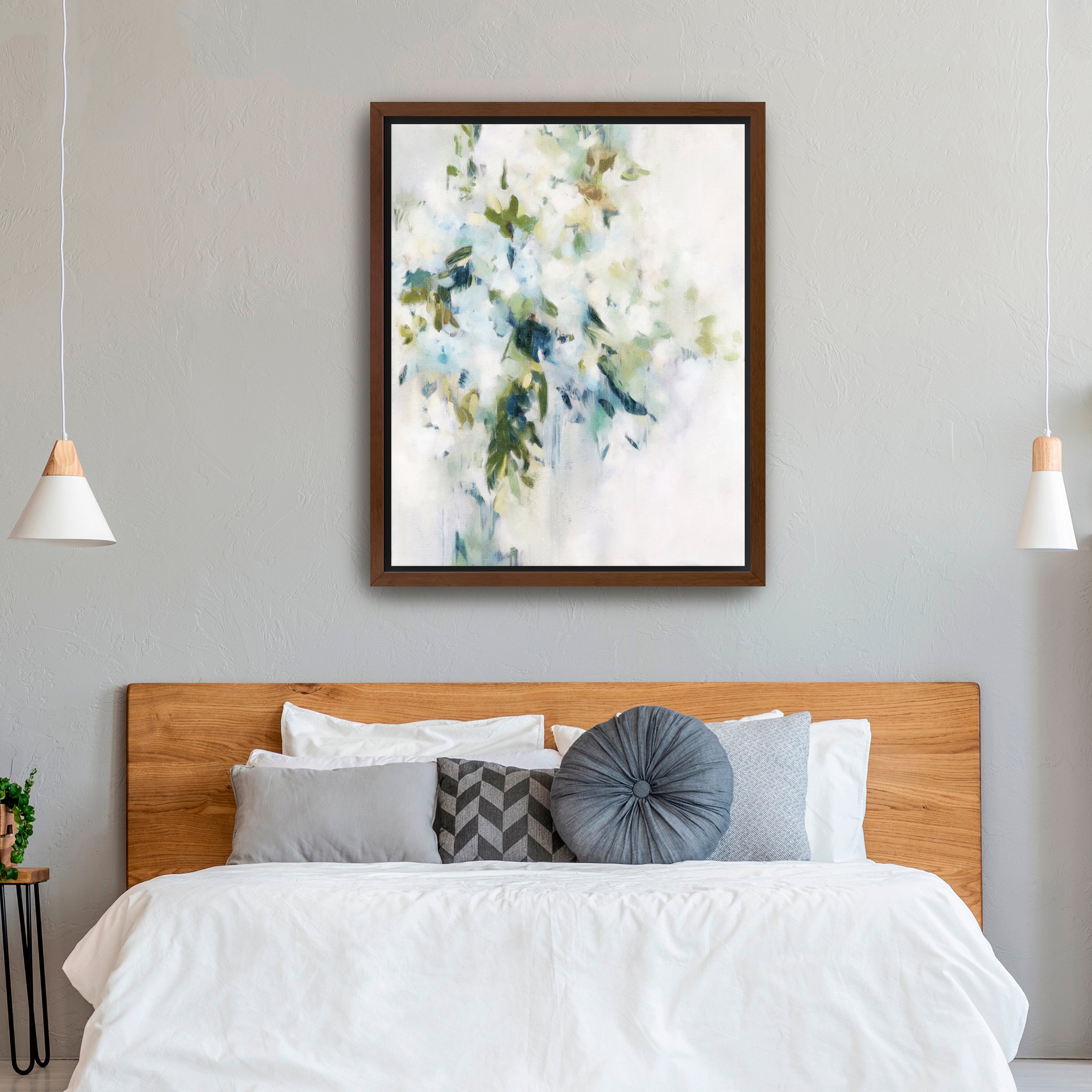 Floral Blur 1 Canvas Giclee