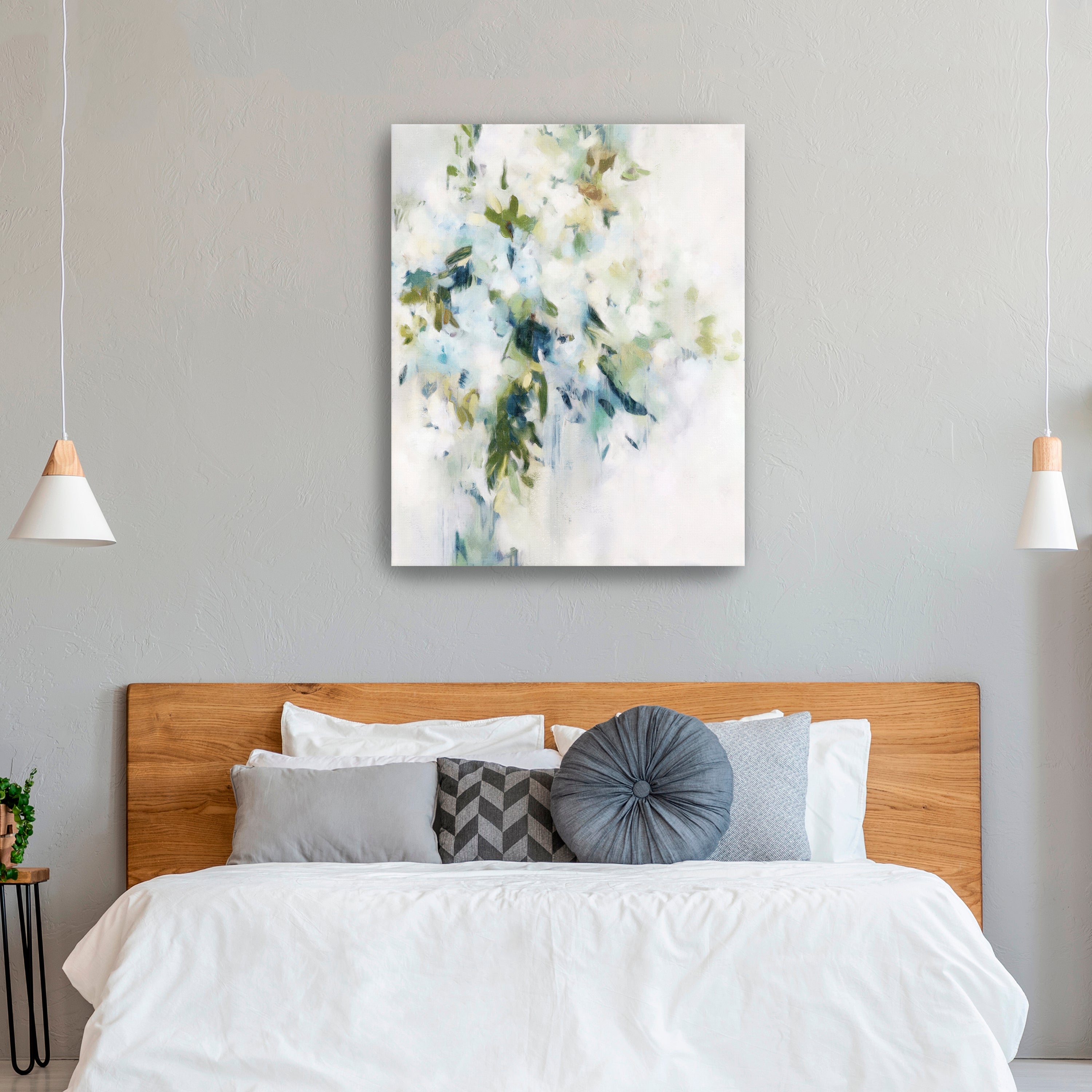 Floral Blur 1 Canvas Giclee