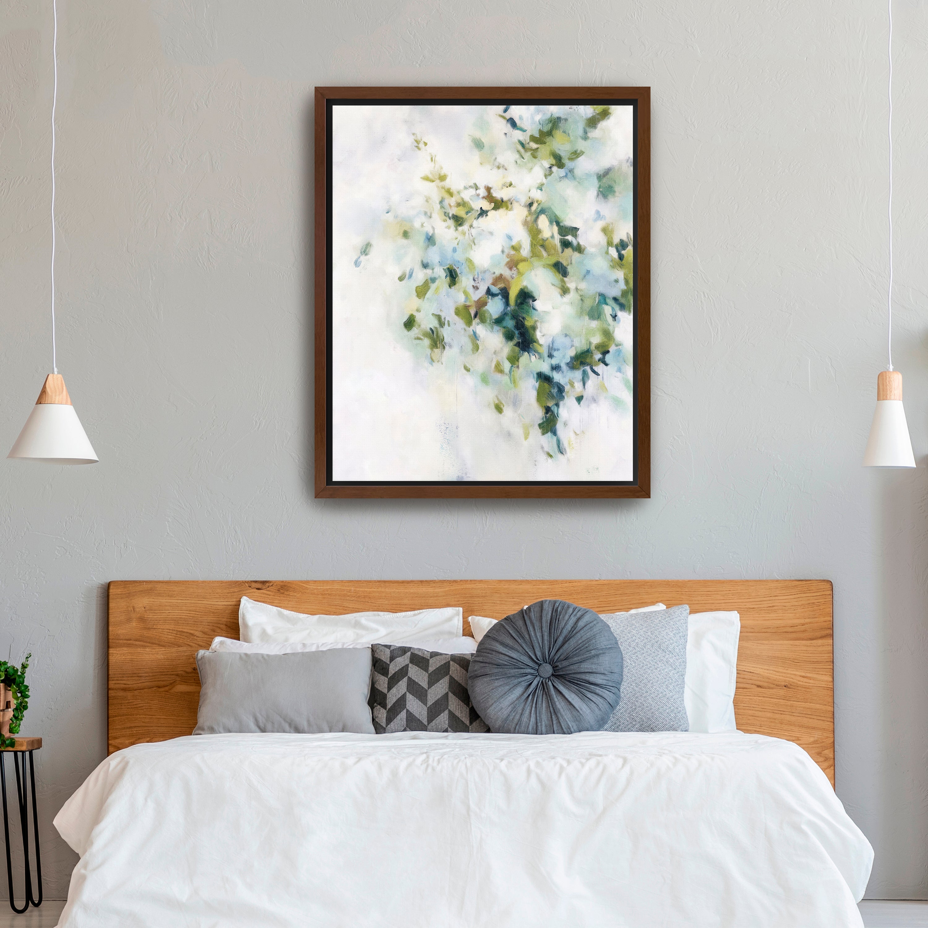 Floral Blur 2 Canvas Giclee