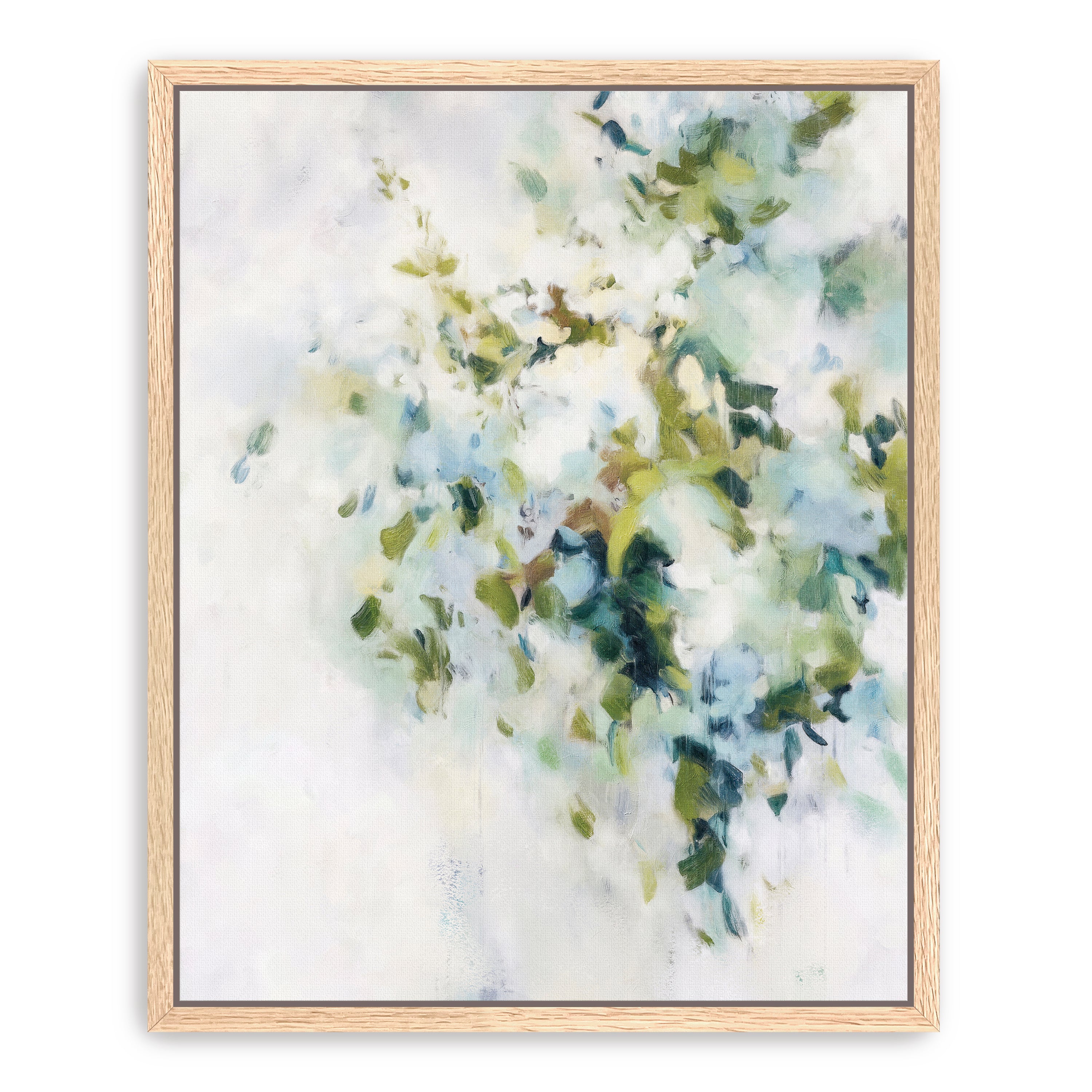 Floral Blur 2 Canvas Giclee