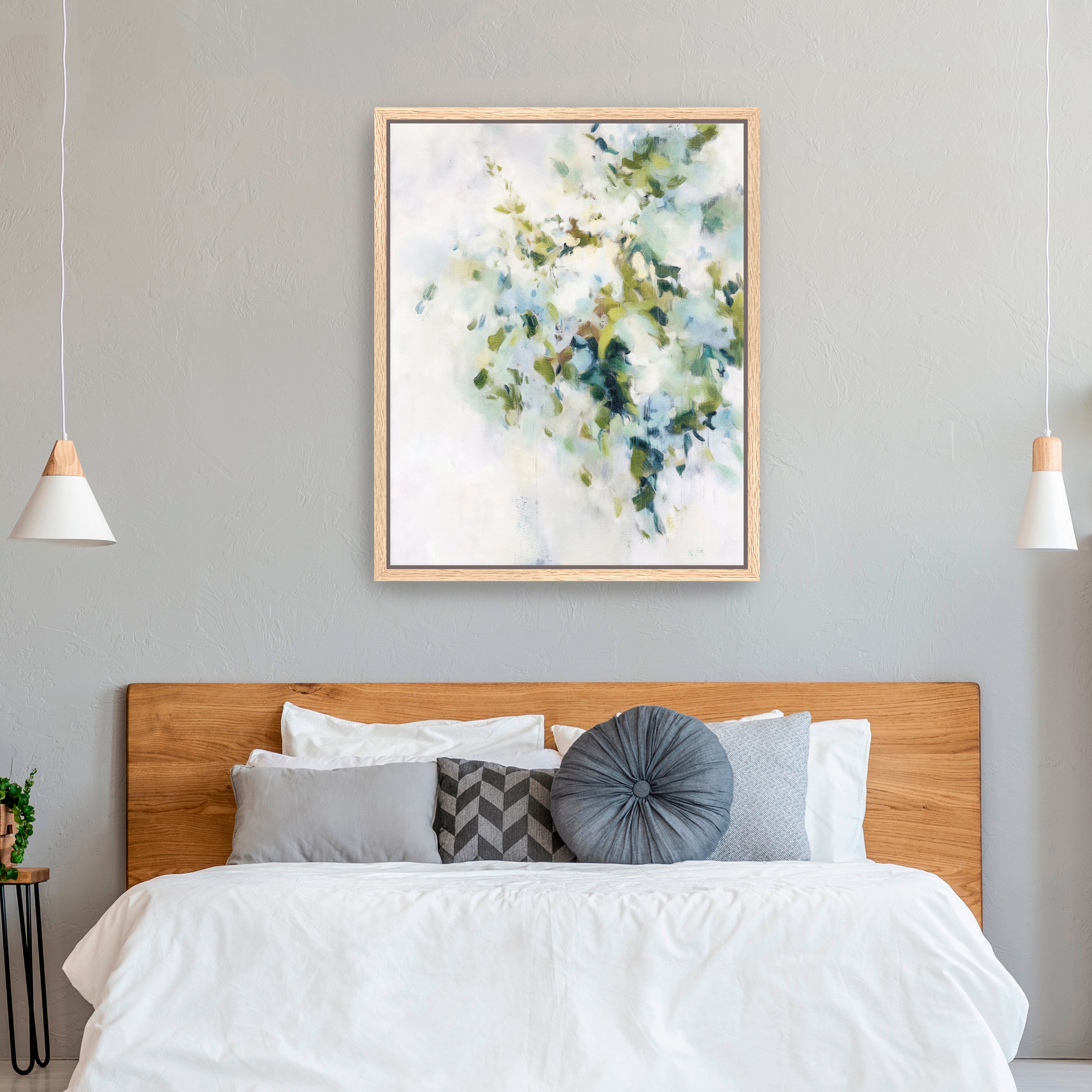 Floral Blur 2 Canvas Giclee