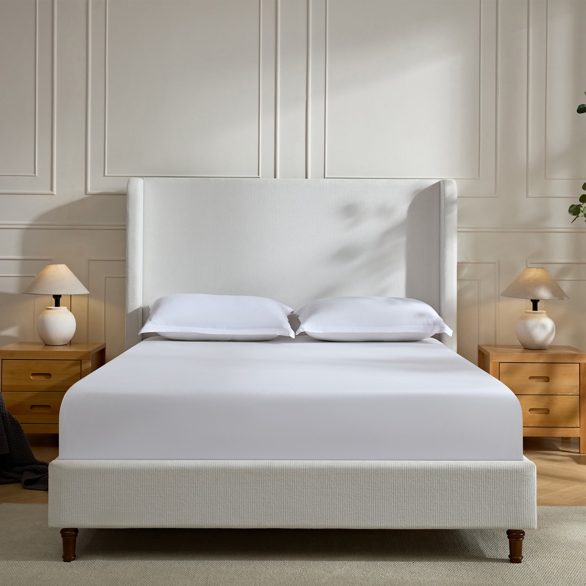 Harper Tall Headboard Upholstered Bed