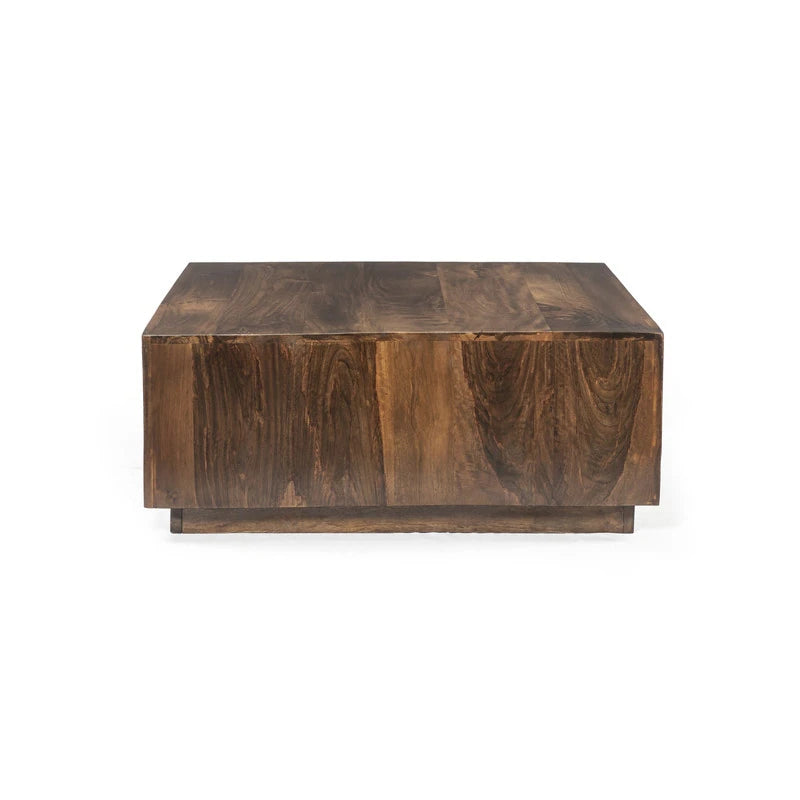Pier 1 Solid Wood Coffee Table - Thumbnail 2