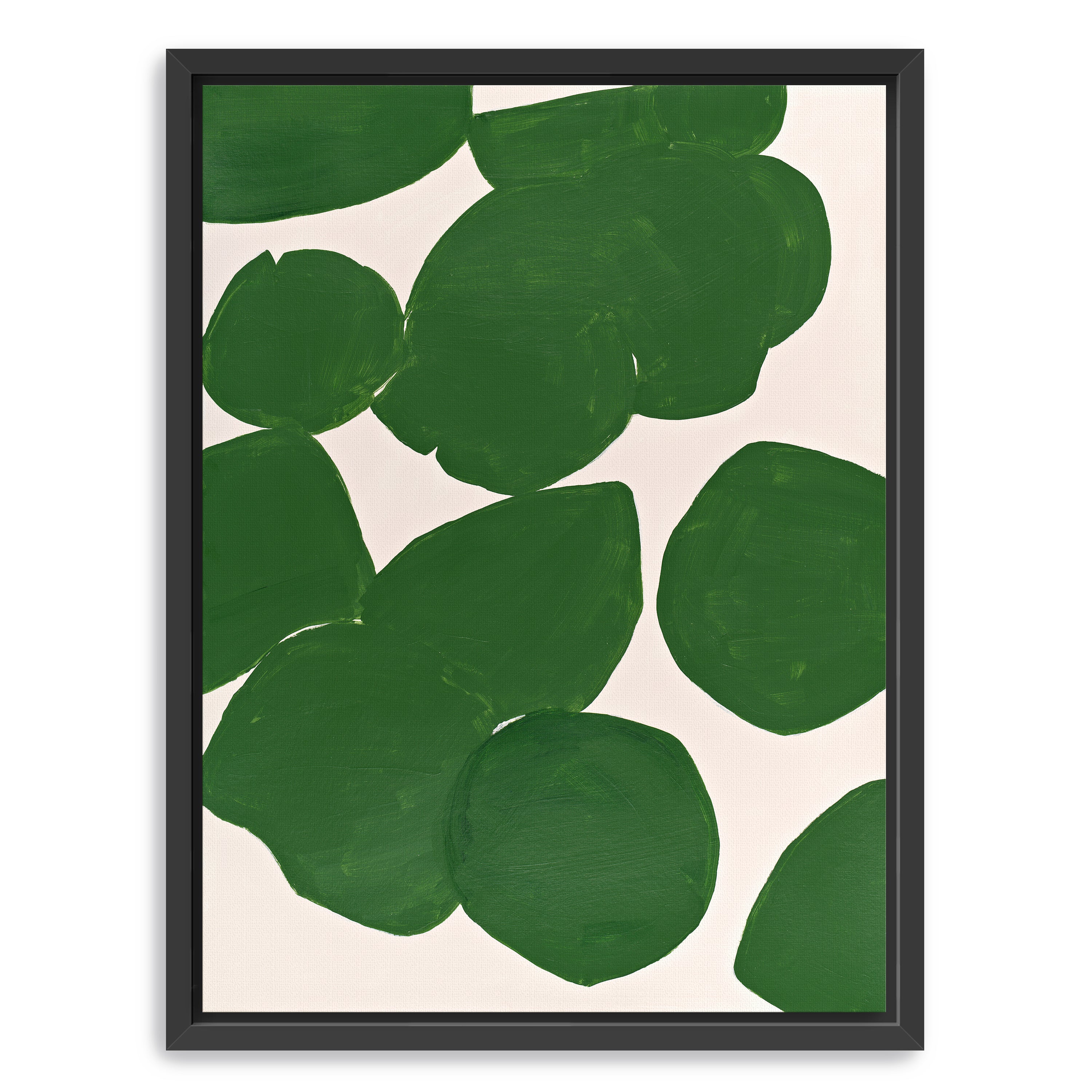 Green Canvas Giclee
