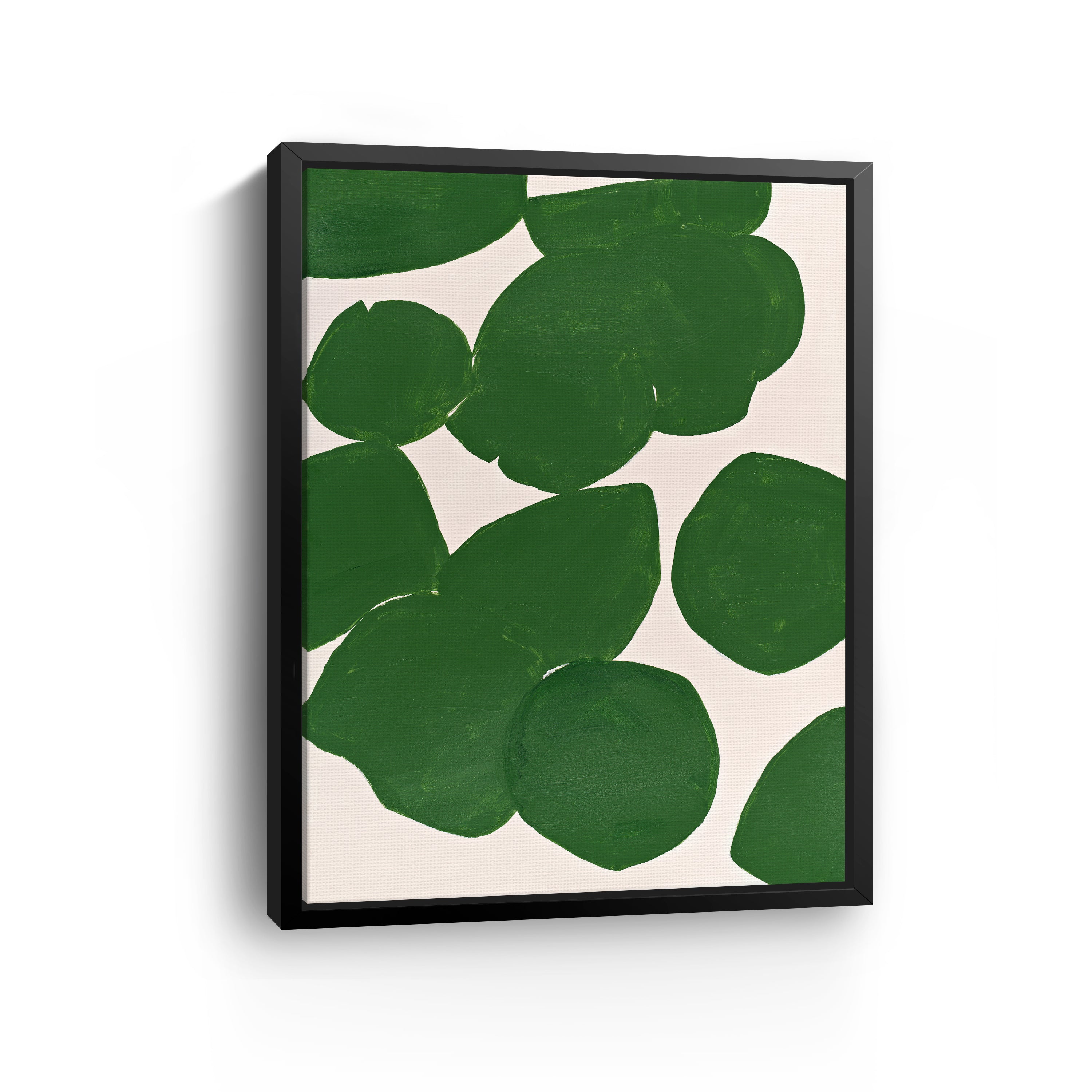 Green Canvas Giclee