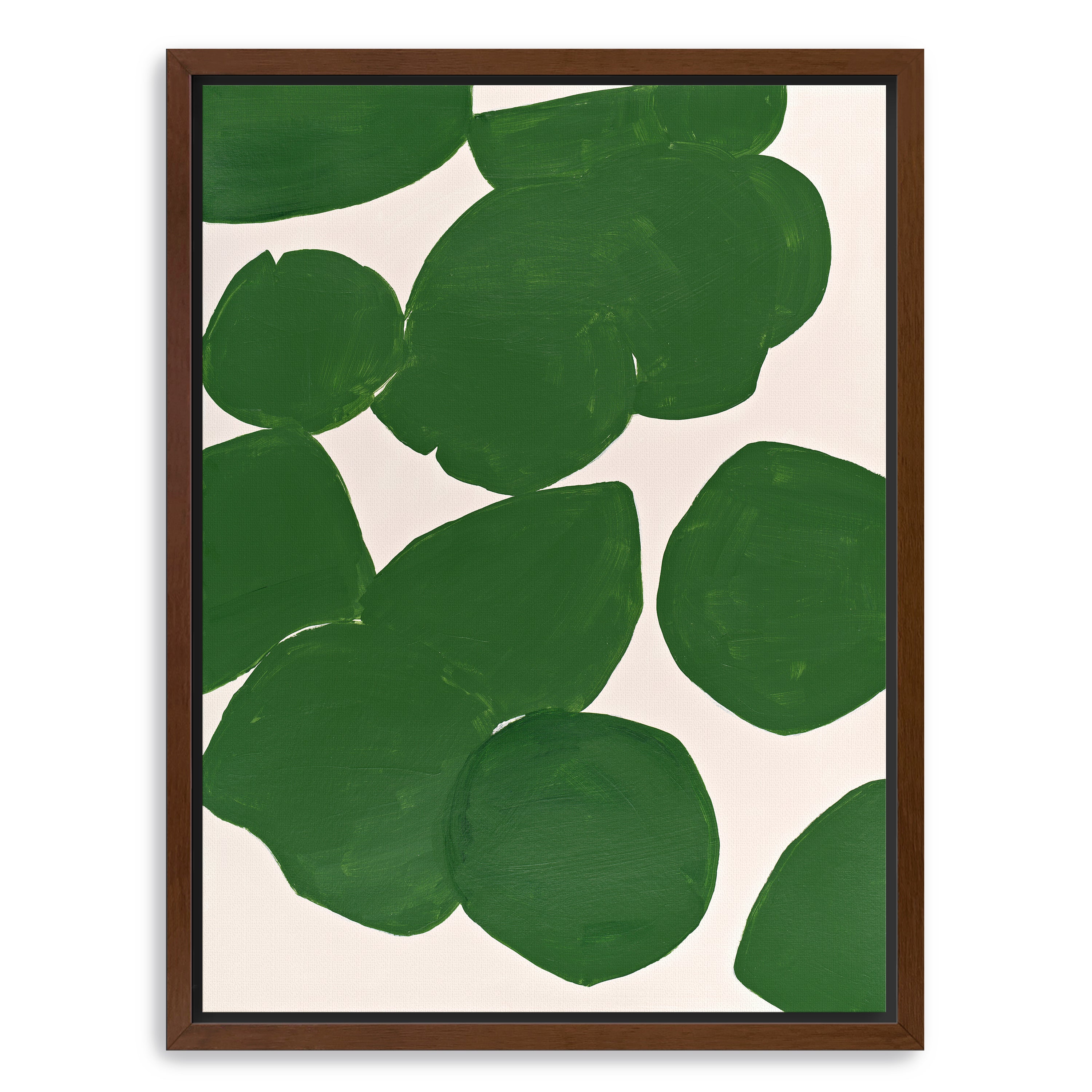 Green Canvas Giclee