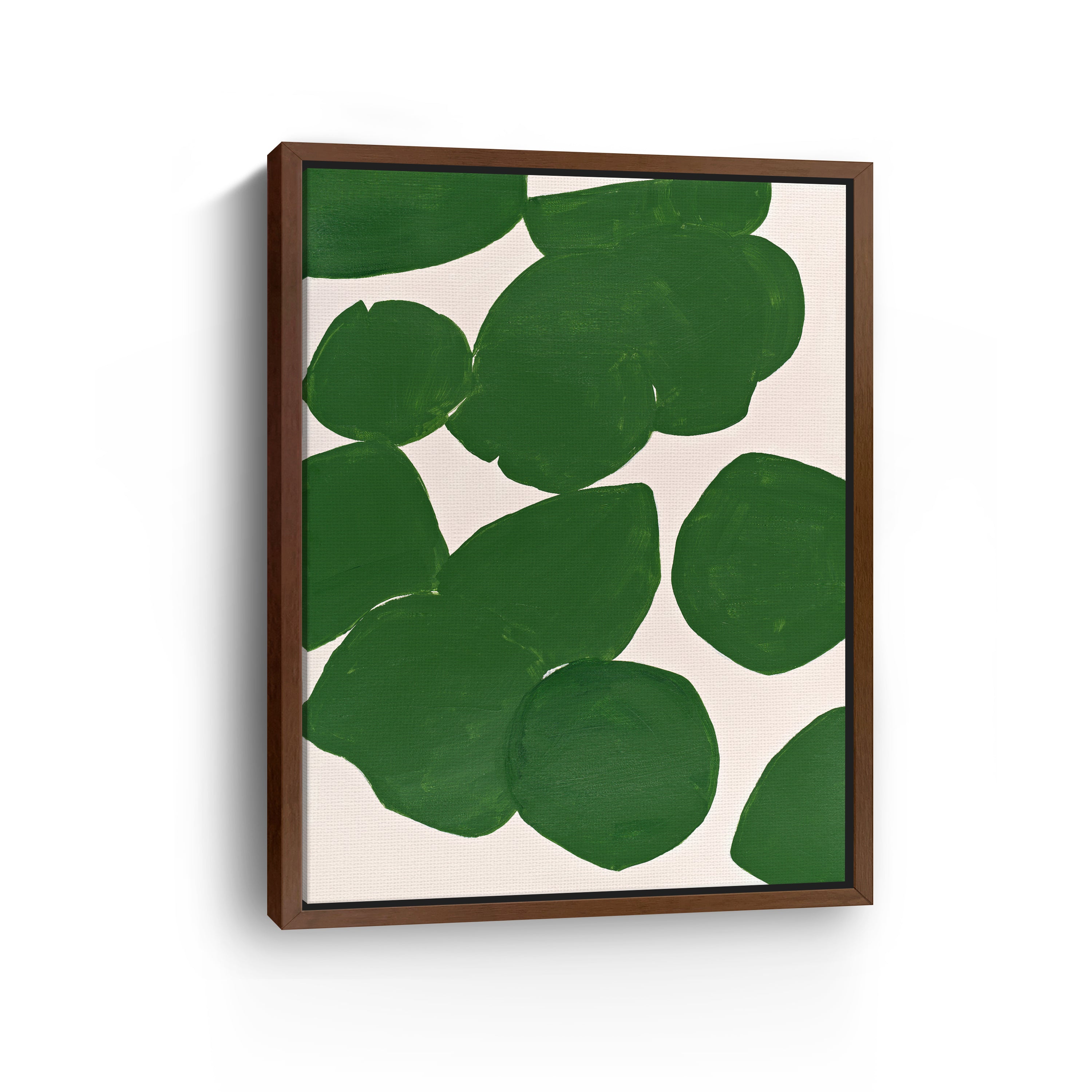 Green Canvas Giclee