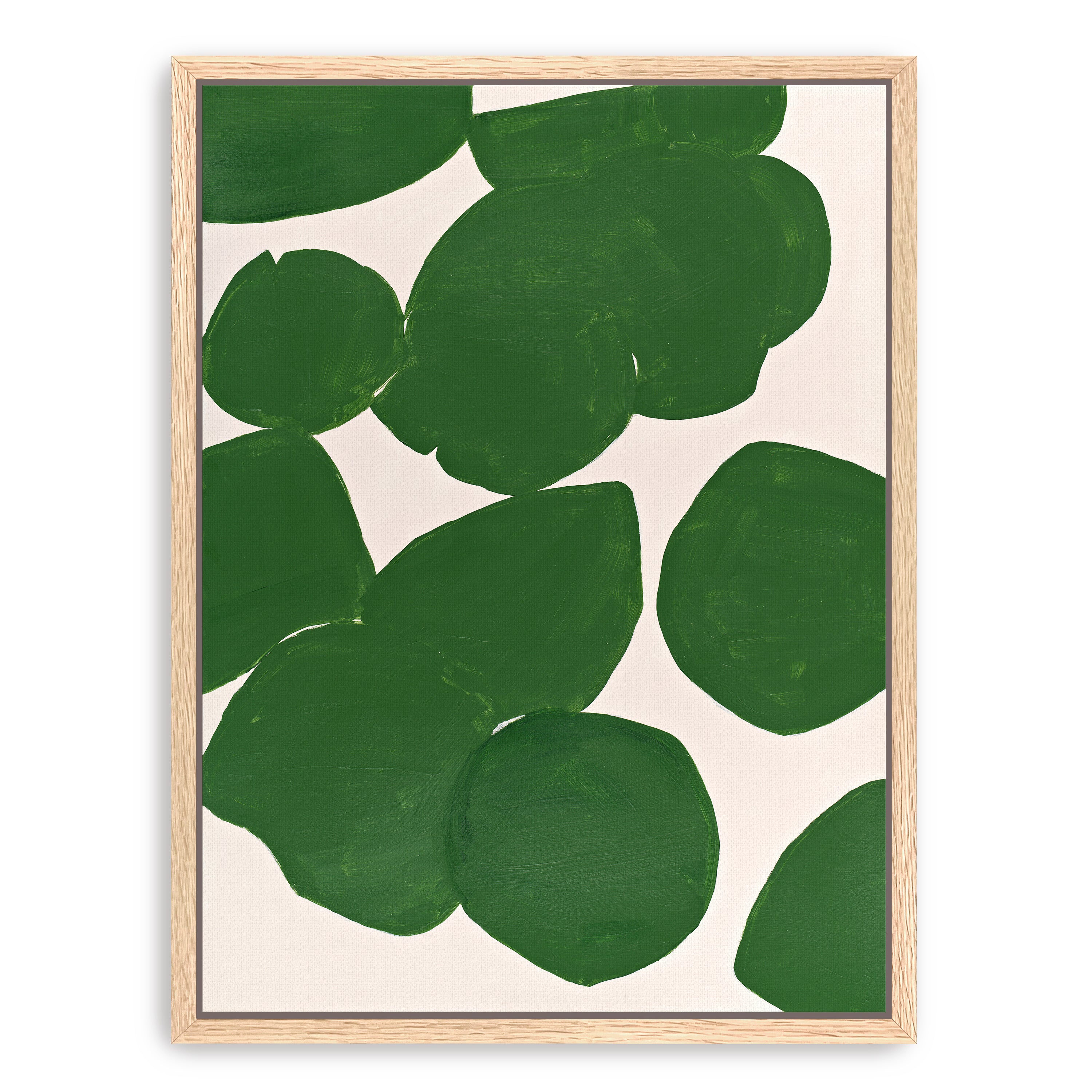 Green Canvas Giclee