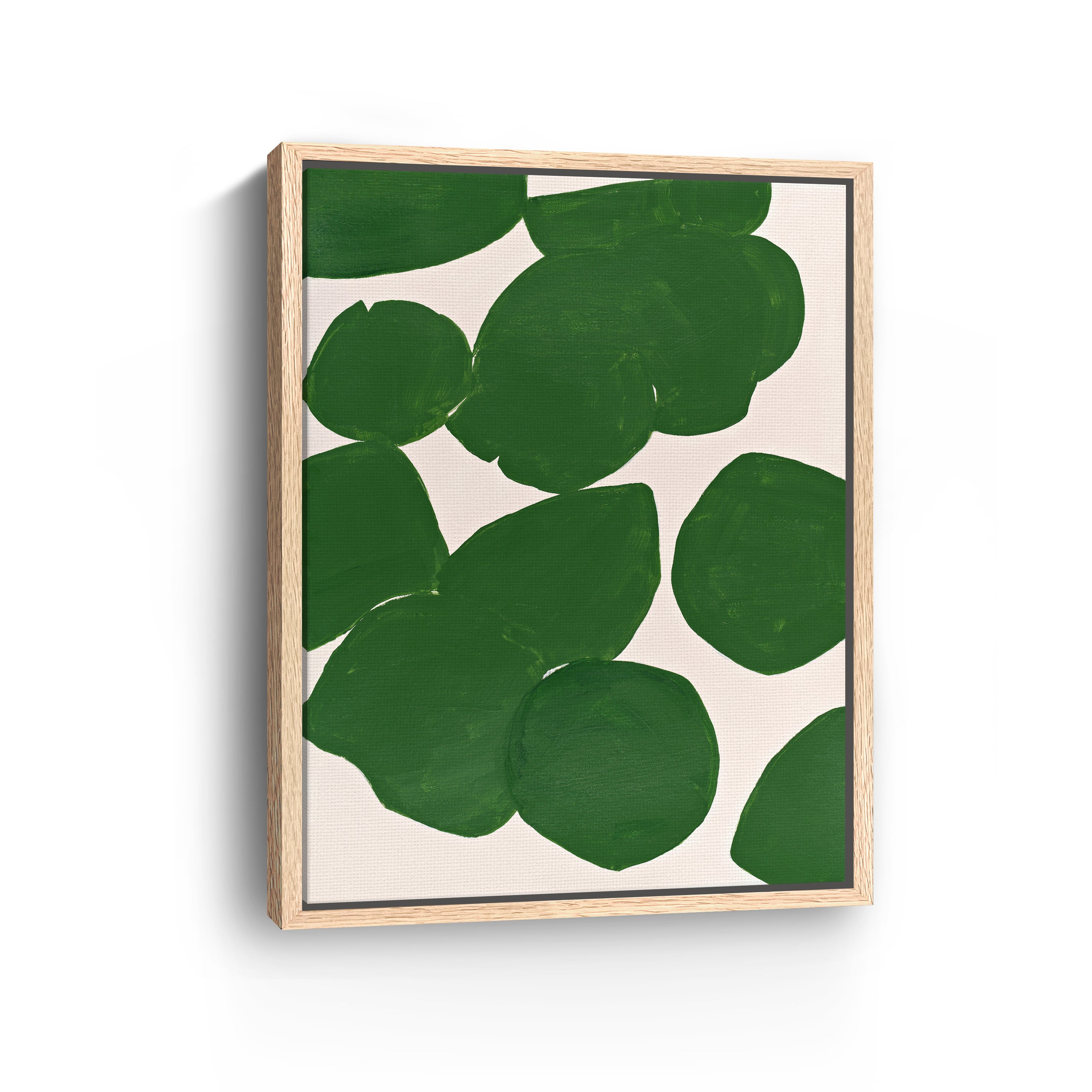 Green Canvas Giclee
