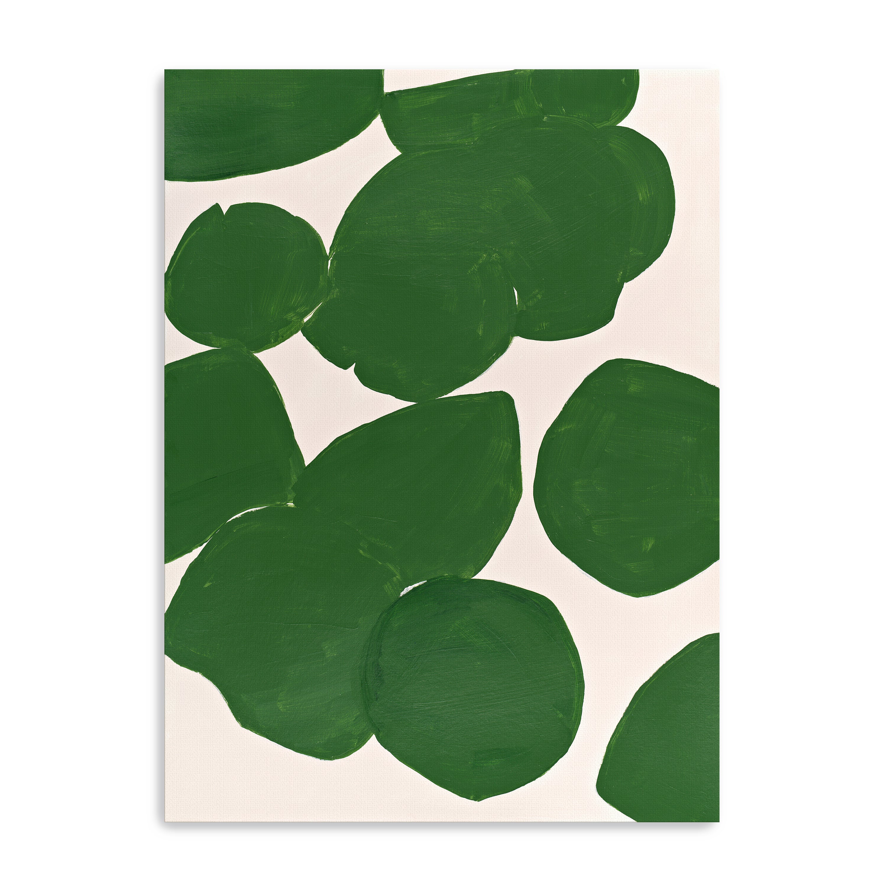 Green Canvas Giclee