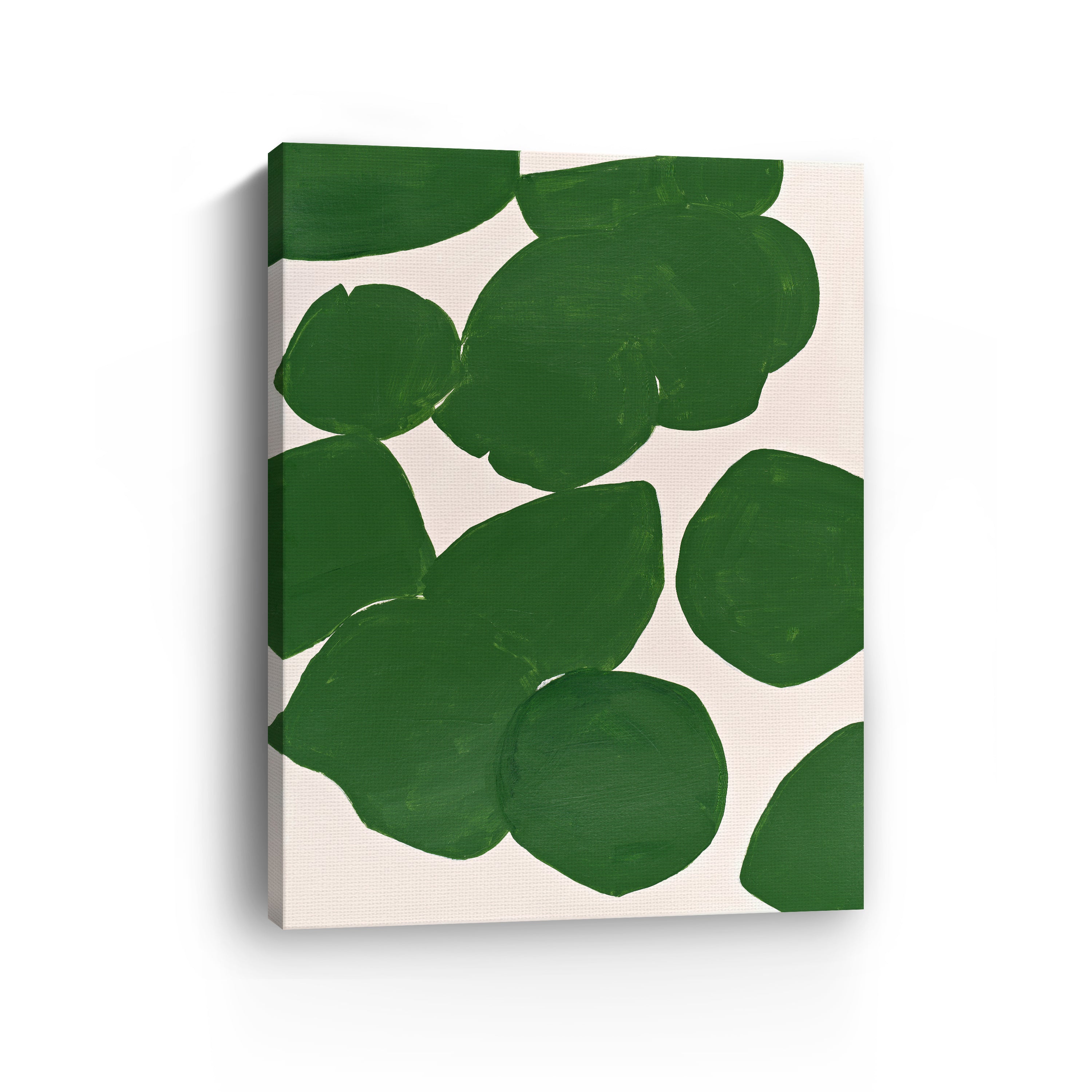 Green Canvas Giclee